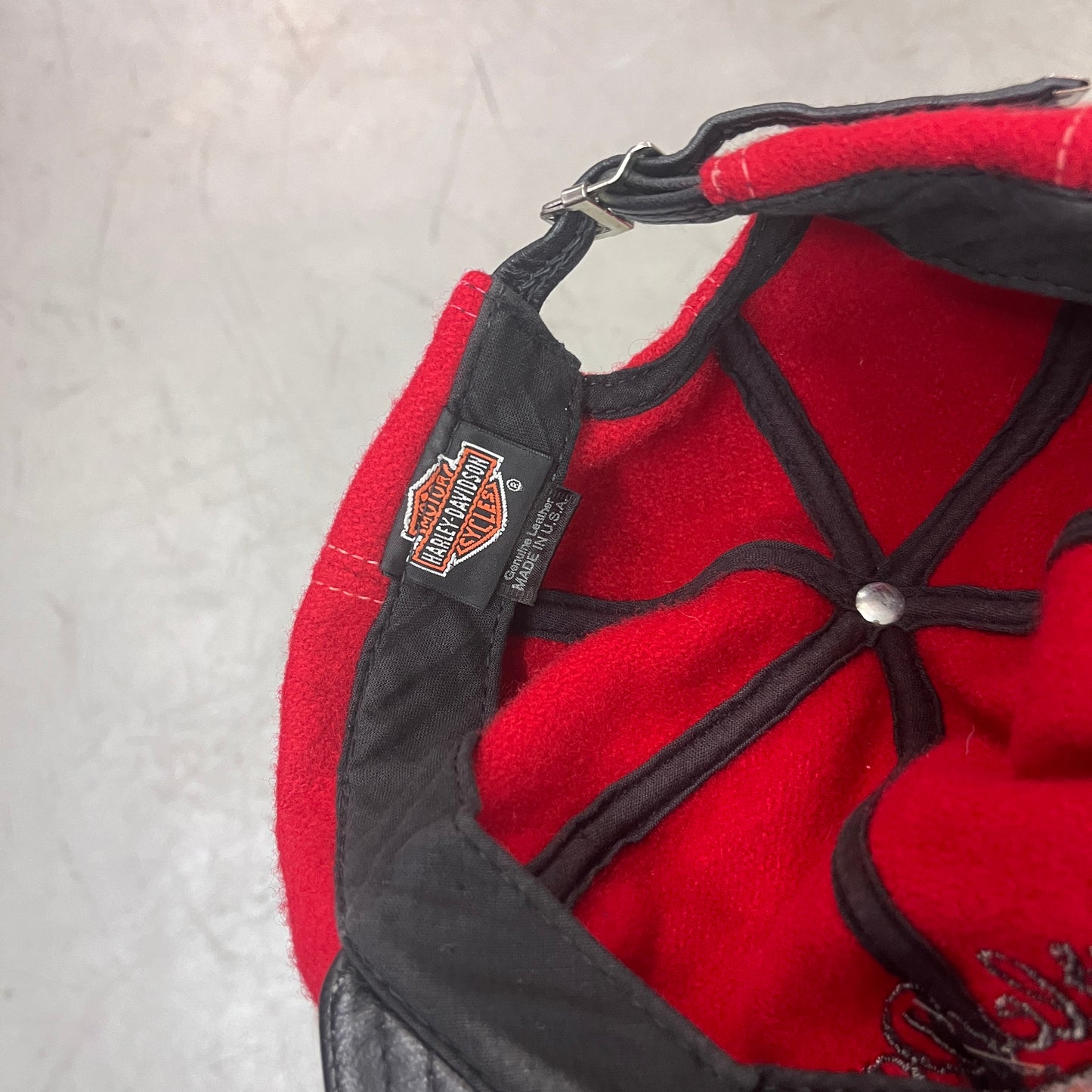 HARLEY DAVIDSON LEATHER / WOOL 90s