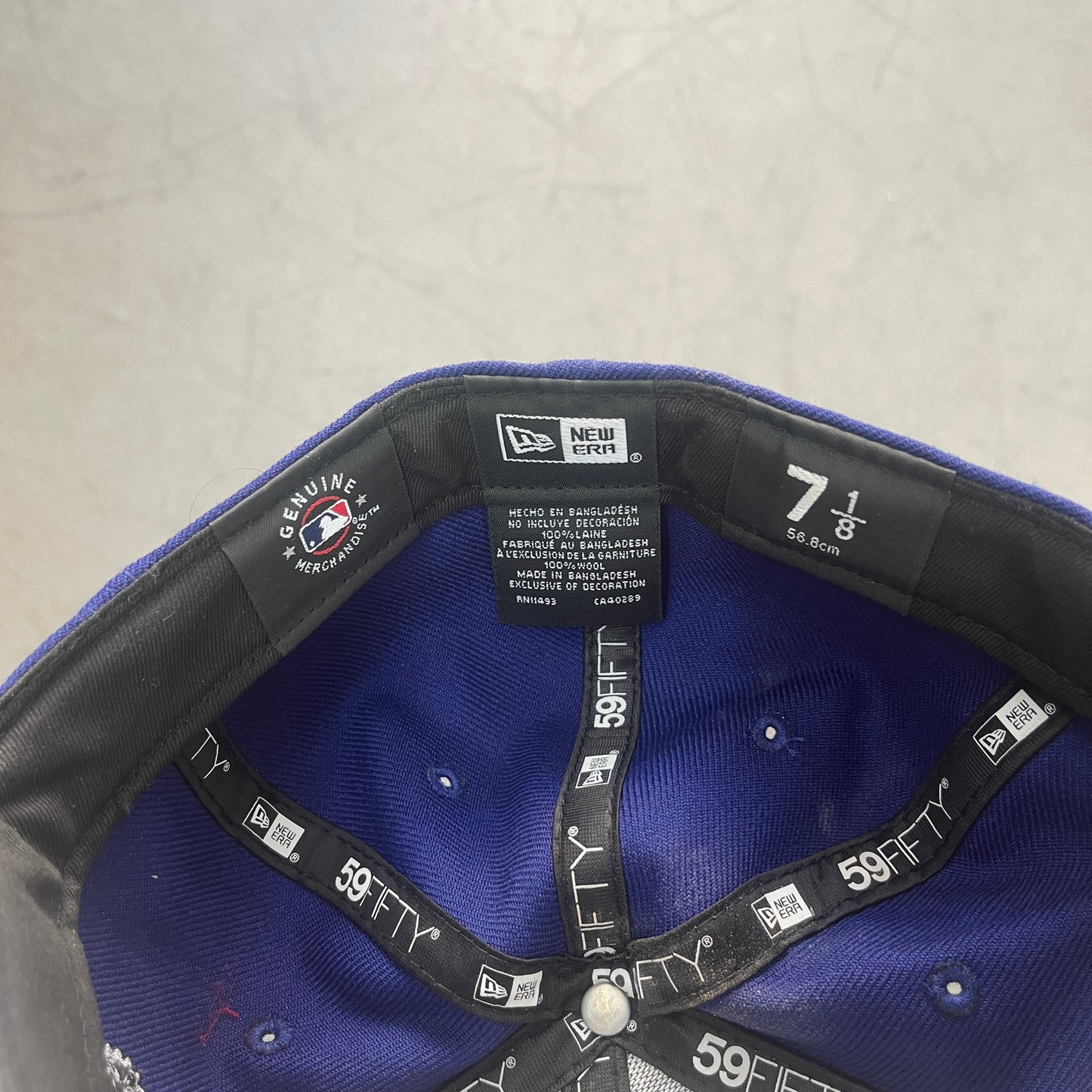 NEW ERA LA DODGERS FITTED 7 1/8