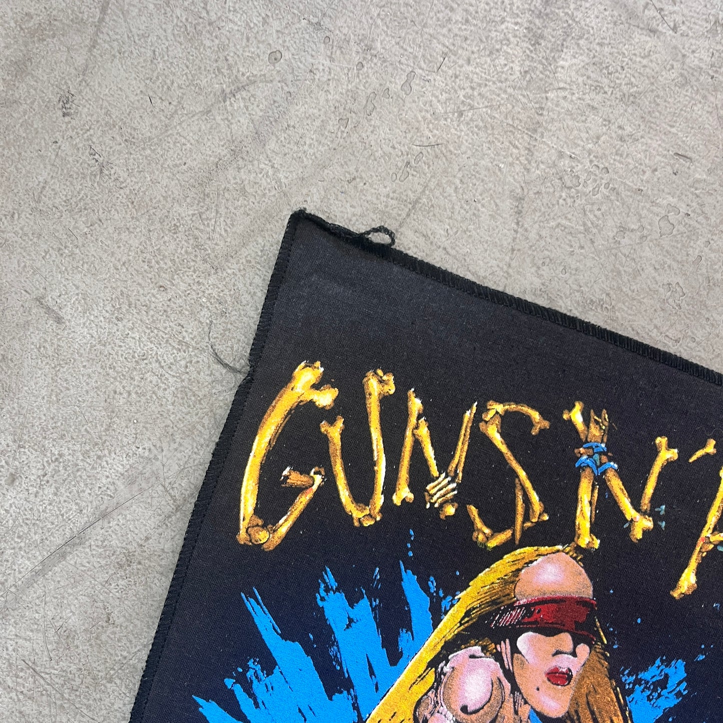 GUNS N ROSES PRETTY TIED UP BACK PATCH 92'