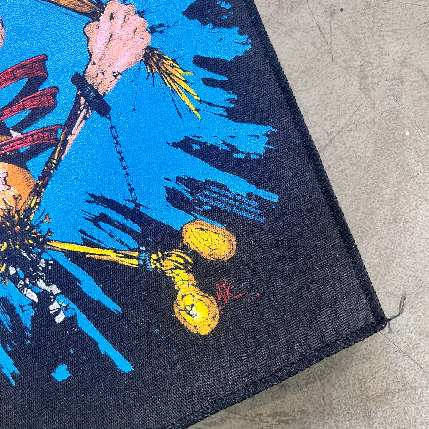 GUNS N ROSES PRETTY TIED UP BACK PATCH 92'