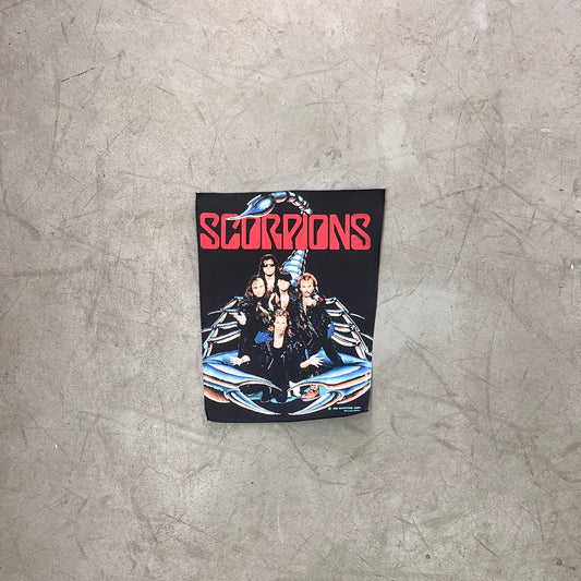 SCORPIONS BACK PATCH 1990