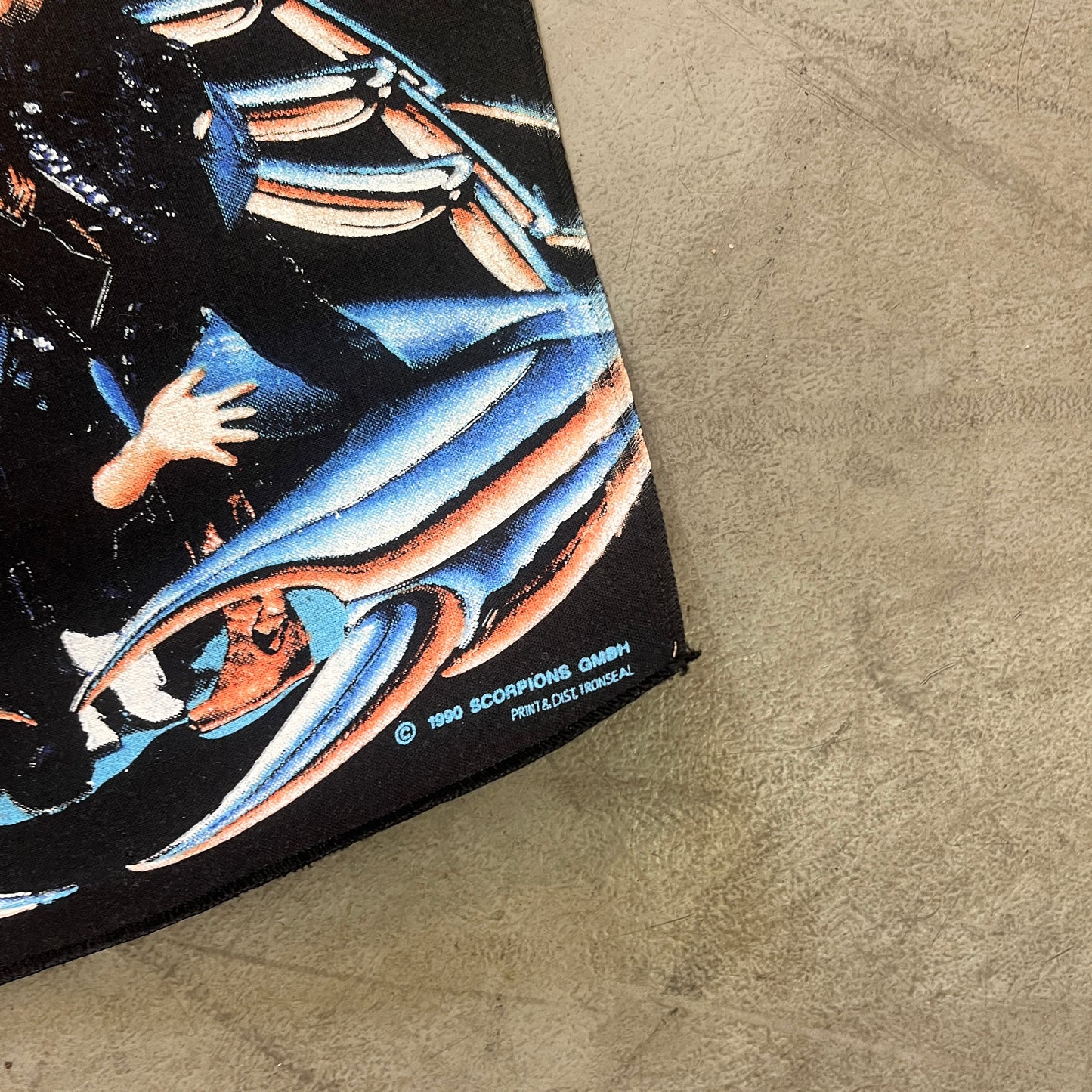 SCORPIONS BACK PATCH 1990