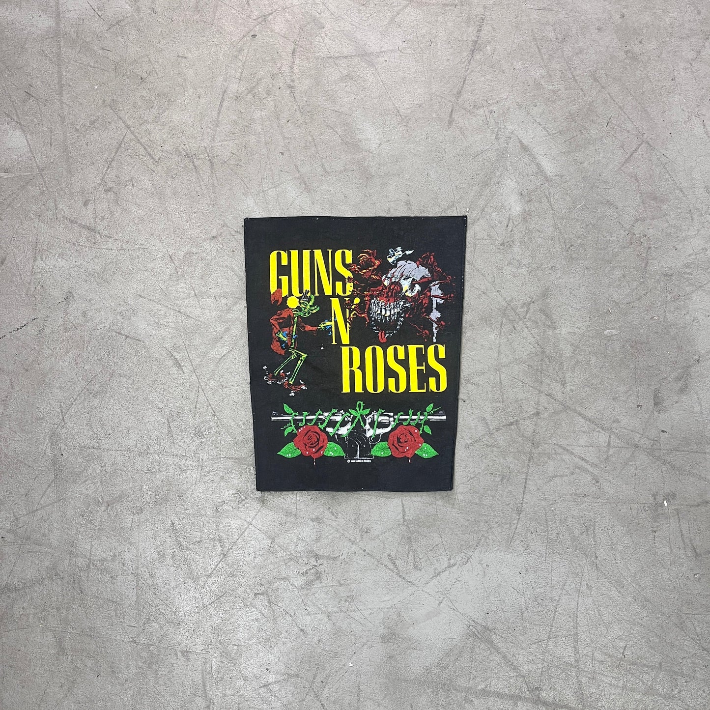 GUNS N ROSES APPETITE FOR DESTRUCTION BACK PATCH 1987