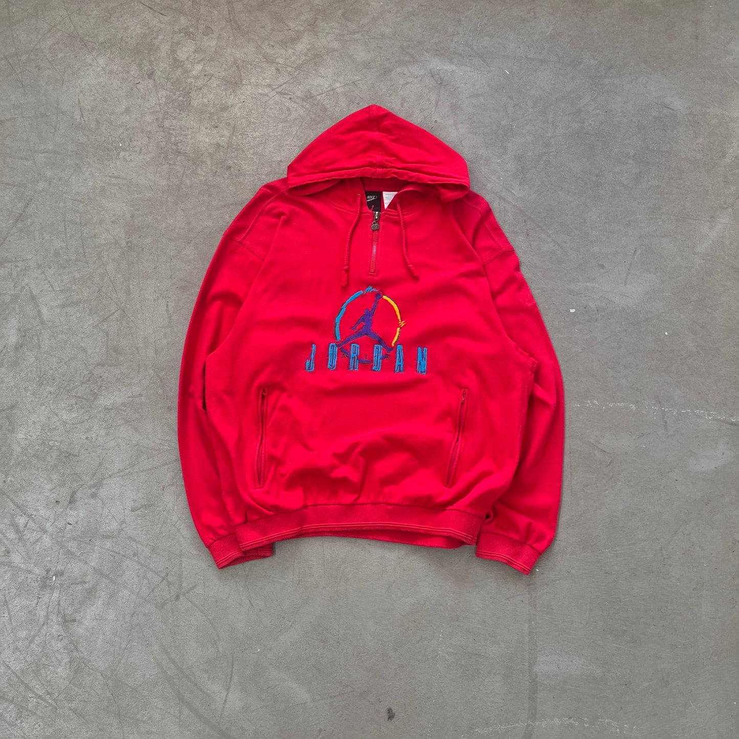 vintage nike air jordan 90s hoodie