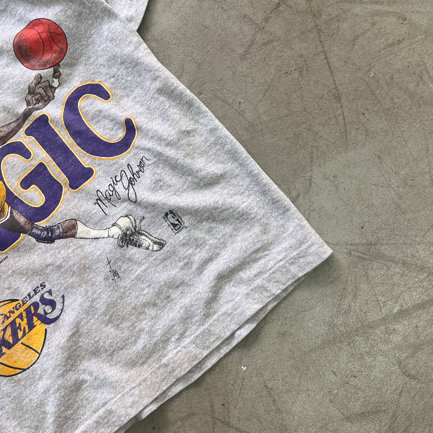 MAGIC JOHNSON LAKERS LATE 80s