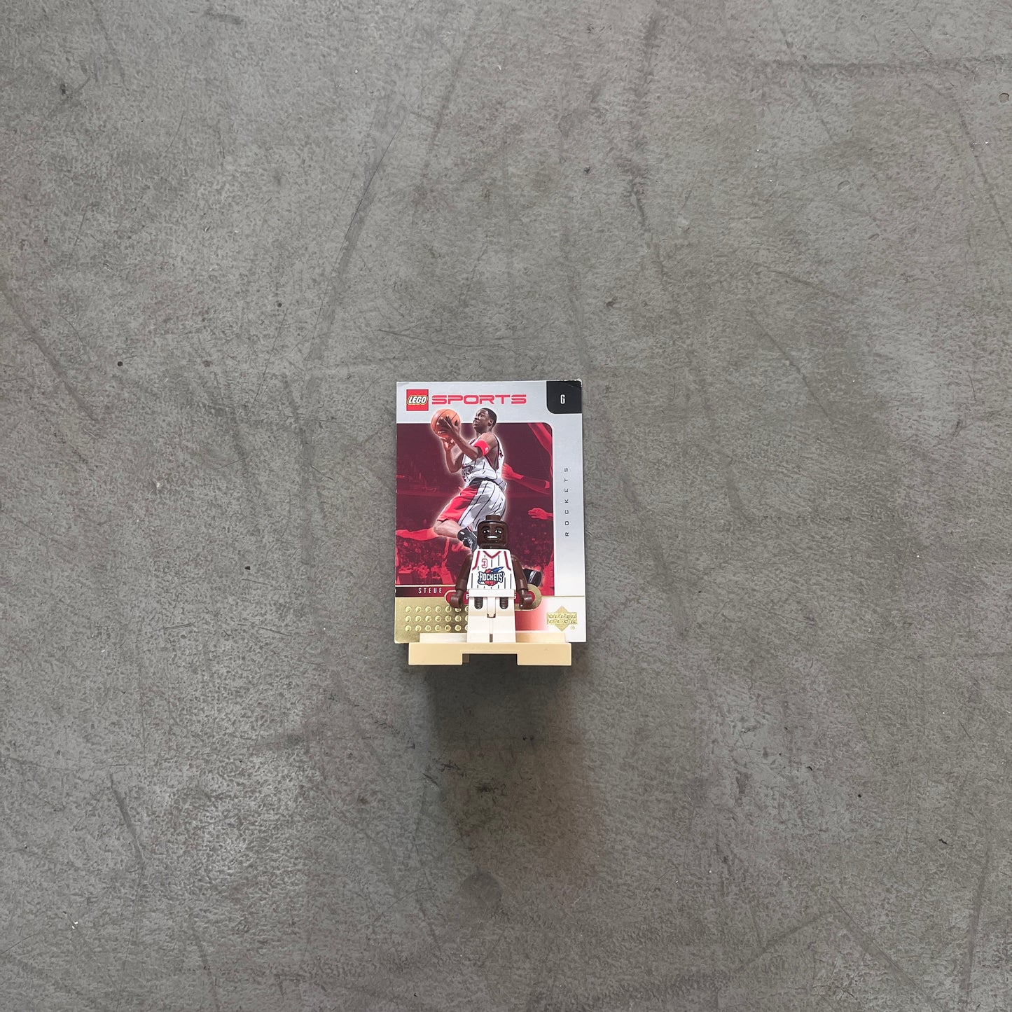 LEGO UPPER DECK NBA STEVE FRANCIS HOUSTON ROCKETS FIGURE 2002