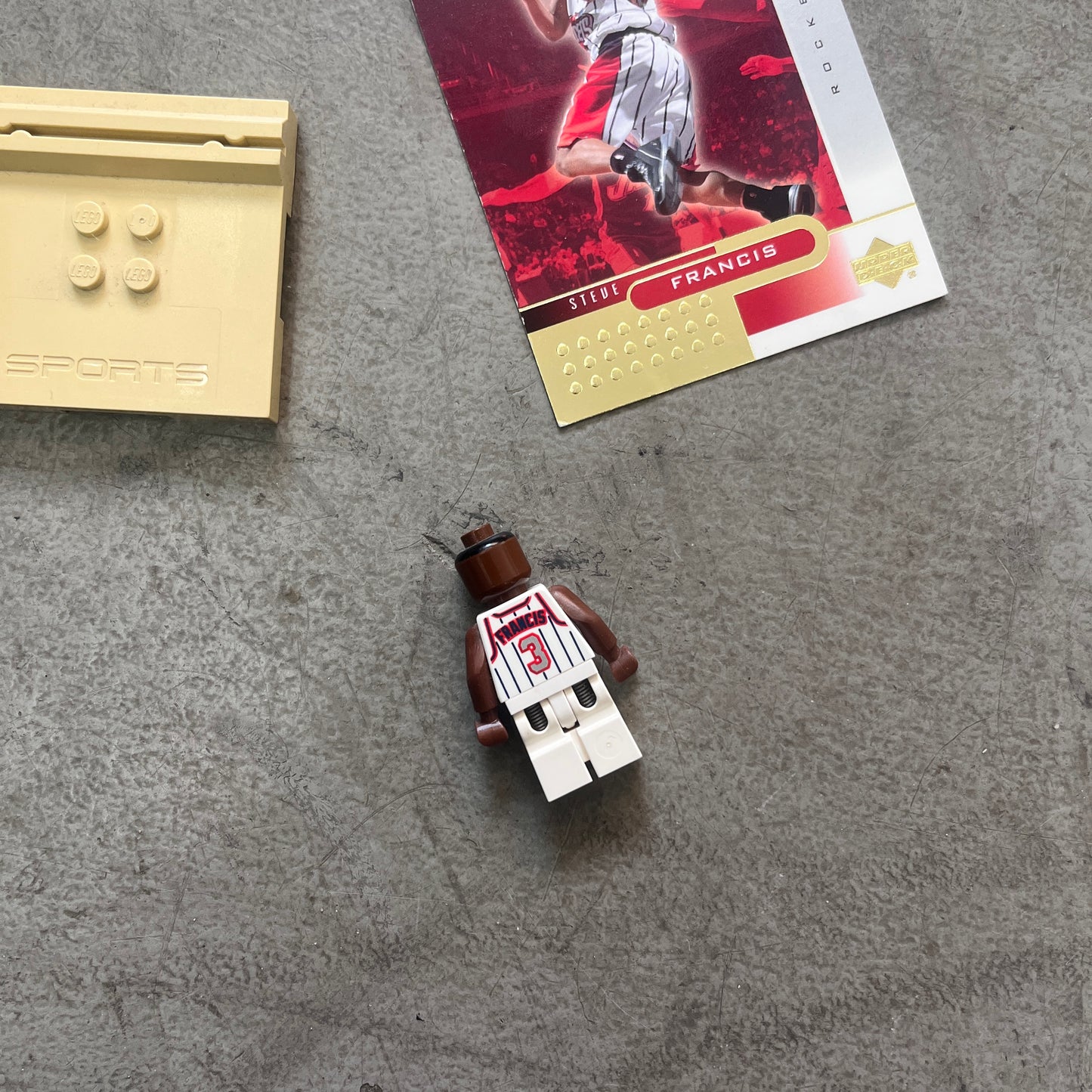 LEGO UPPER DECK NBA STEVE FRANCIS HOUSTON ROCKETS FIGURE 2002