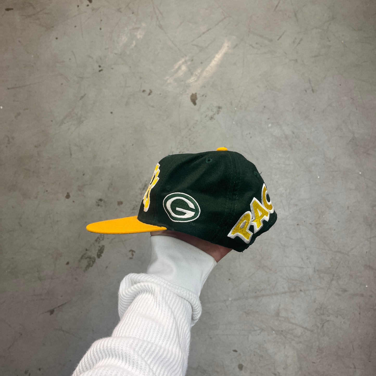 GREEN BAY PACKERS ANNCO WOOL CAP 90s