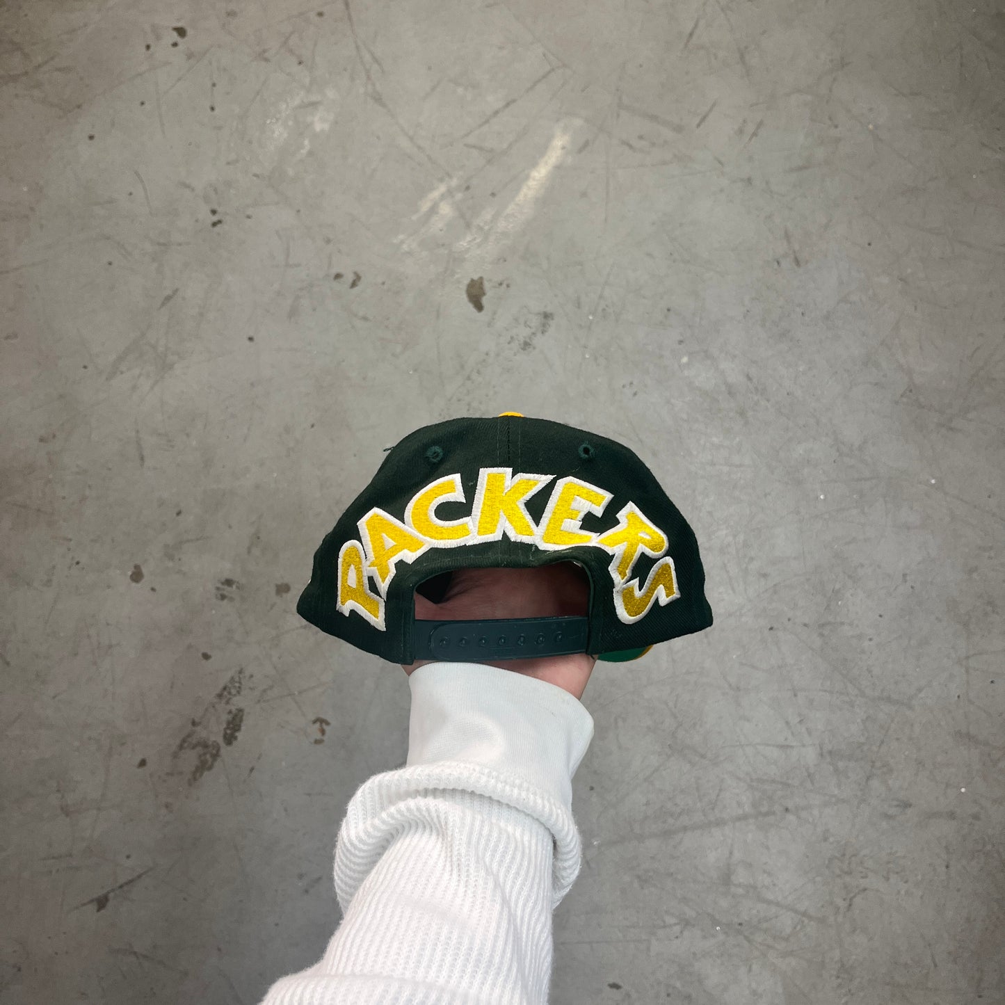 GREEN BAY PACKERS ANNCO WOOL CAP 90s