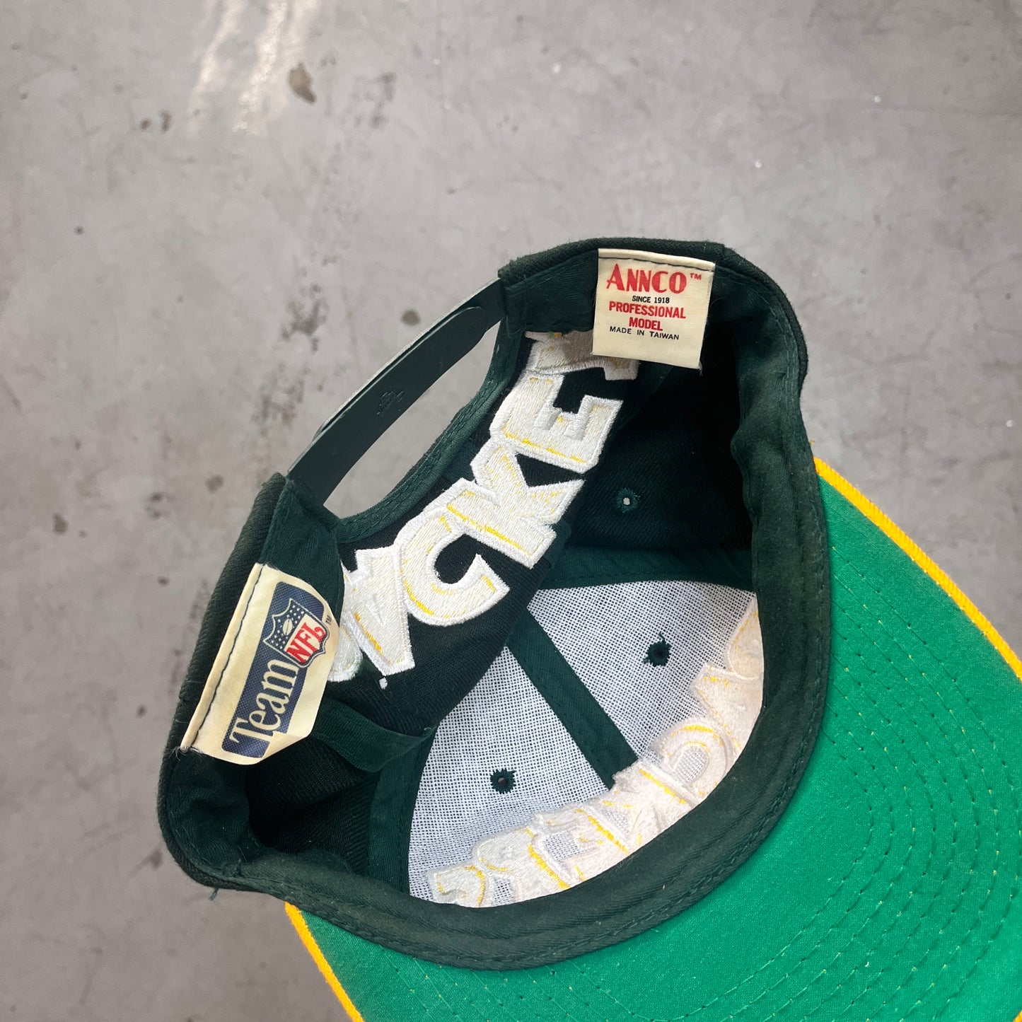 GREEN BAY PACKERS ANNCO WOOL CAP 90s