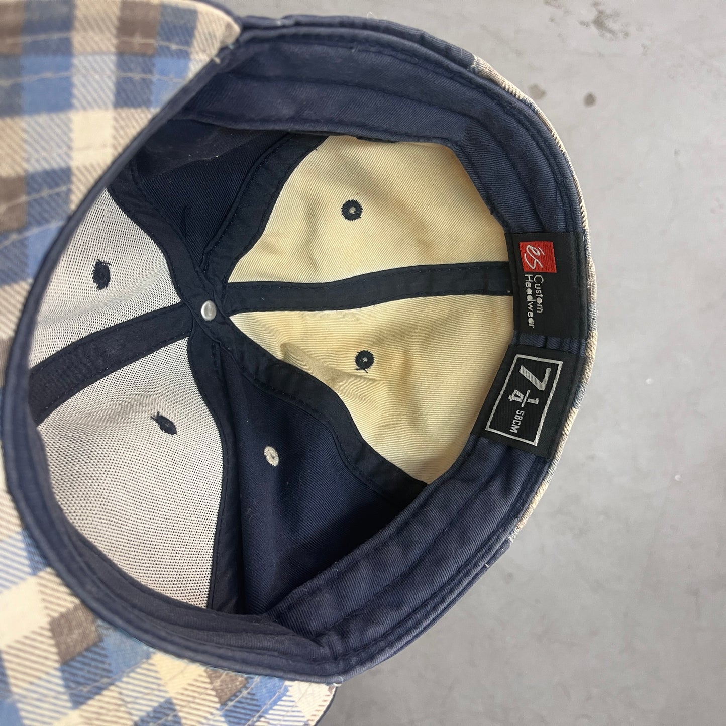 éS SKATEBOARDING FITTED CAP 71/4 Y2K