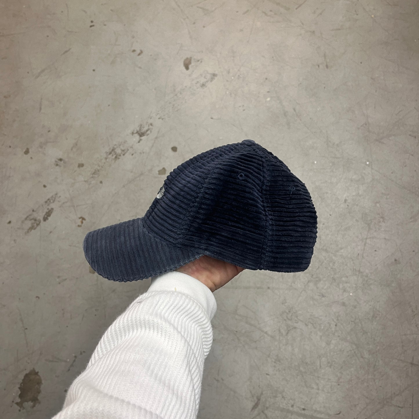 OAKLEY BLUE CORDUROY CAP 90s