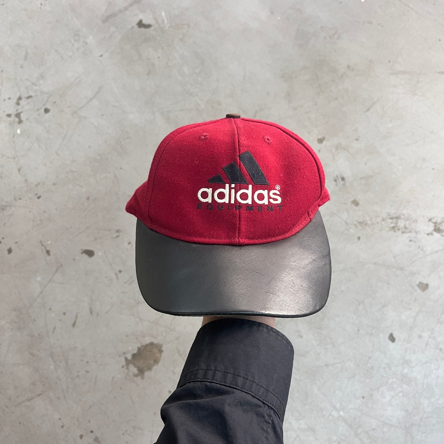 ADIDAS EQT WOOL/LEATHER CAP 90s
