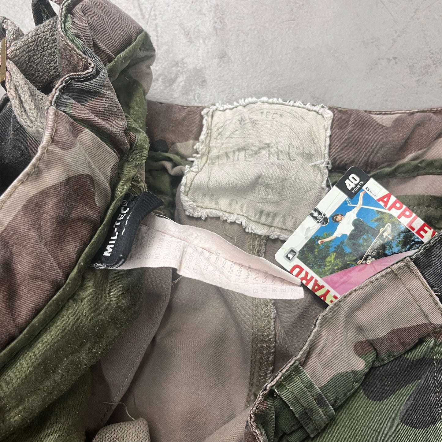 CAMO MILTEC BAGGY SHORTS 3XL