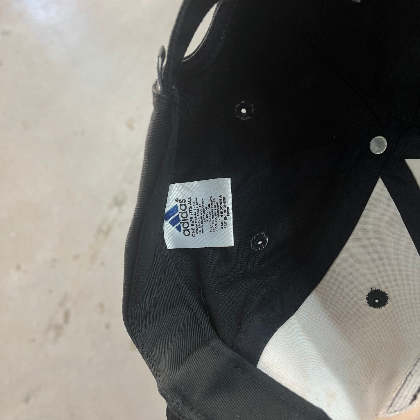 ADIDAS SUEDE / COTTON CAP 90s