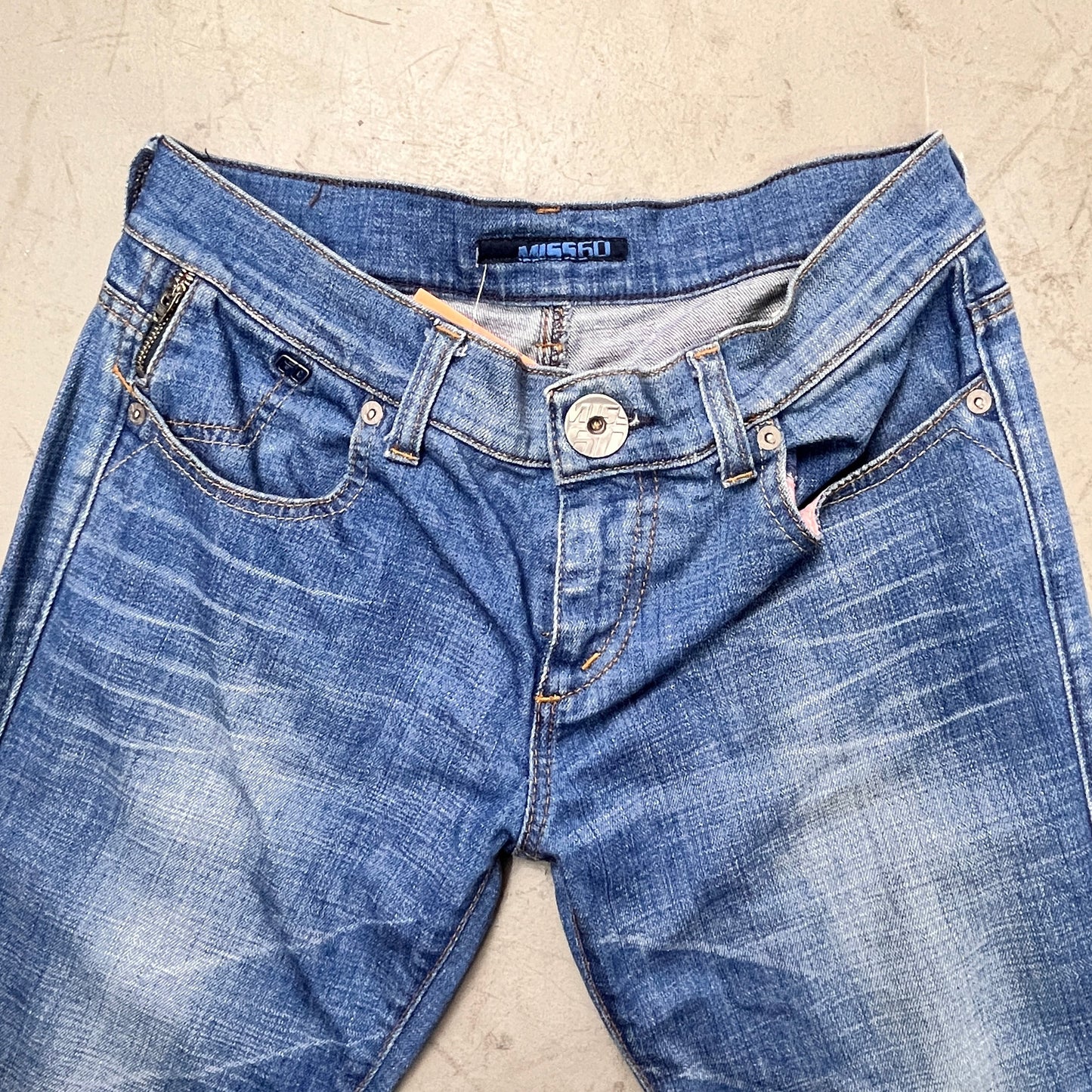 MISS SIXTY LOW RISE DENIM Y2K