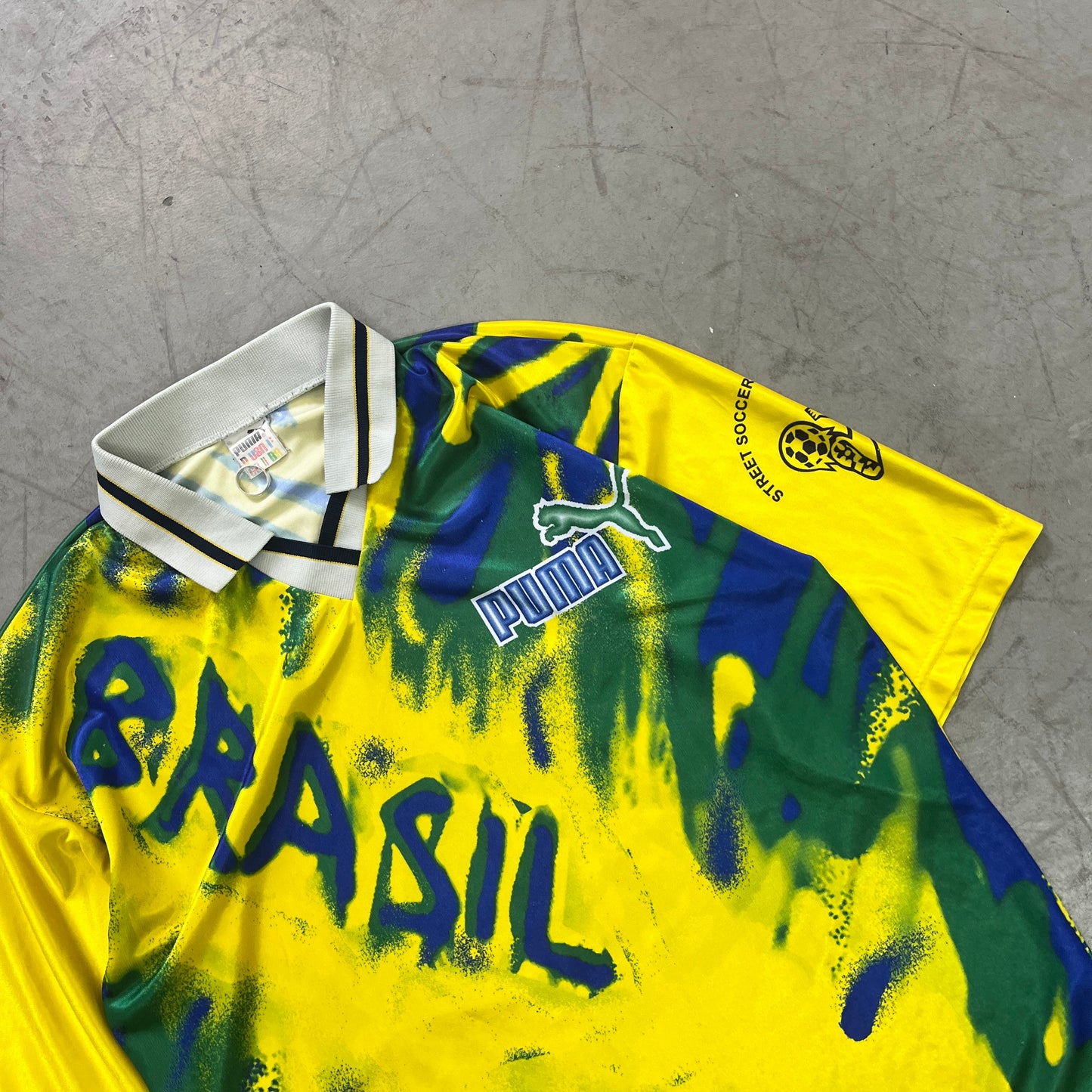 PUMA STREET SOCCER BRAZIL #10 90s [L]