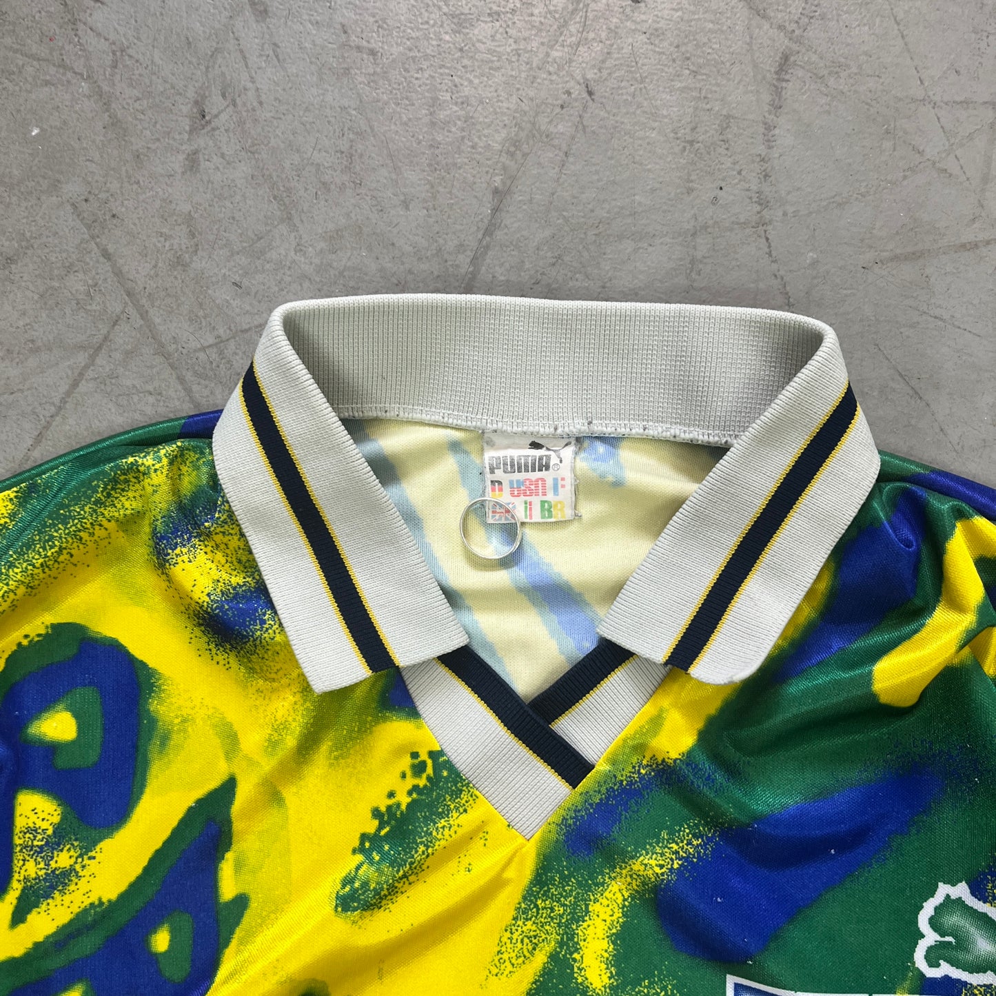 PUMA STREET SOCCER BRAZIL #10 90s [L]