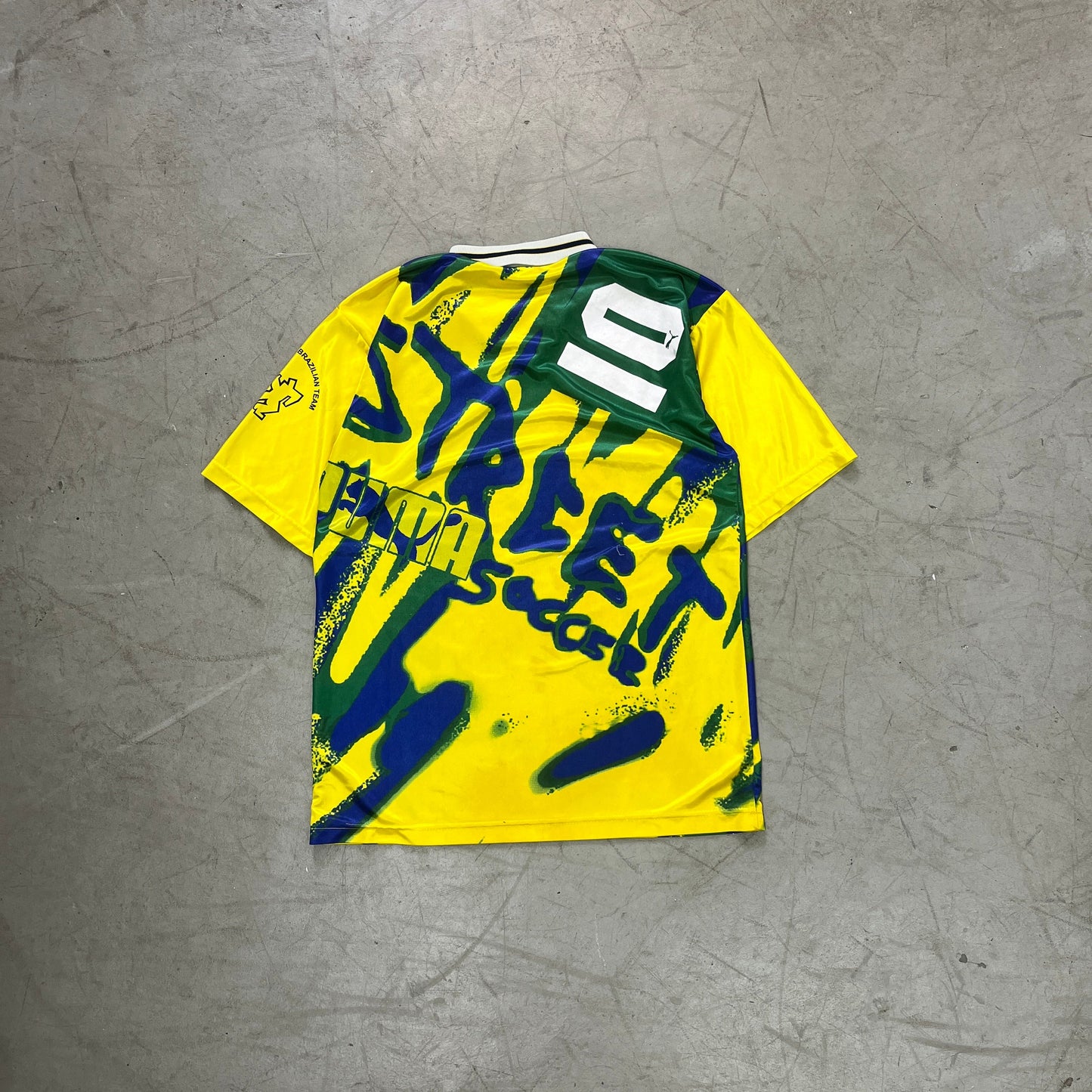 PUMA STREET SOCCER BRAZIL #10 90s [L]