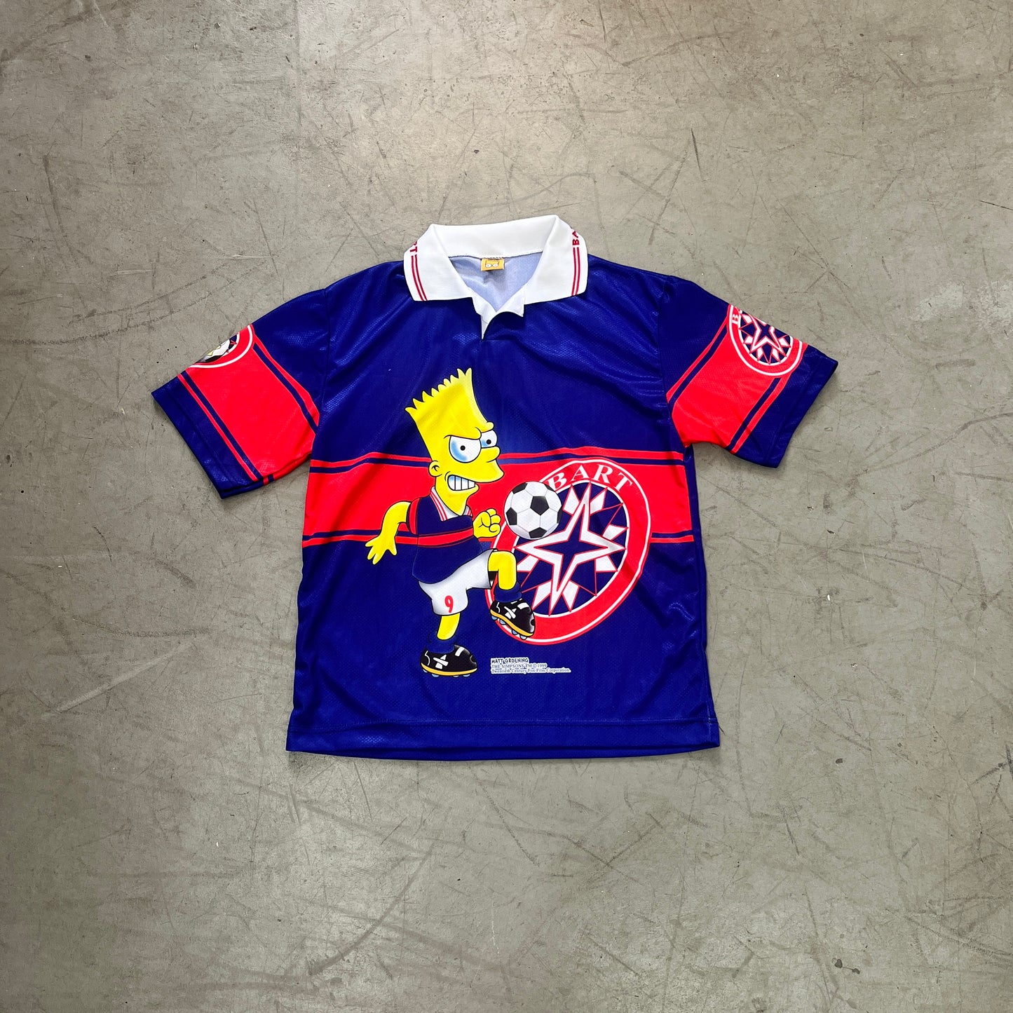 BART SIMPSON FOOTY JERSEY 99 [L]