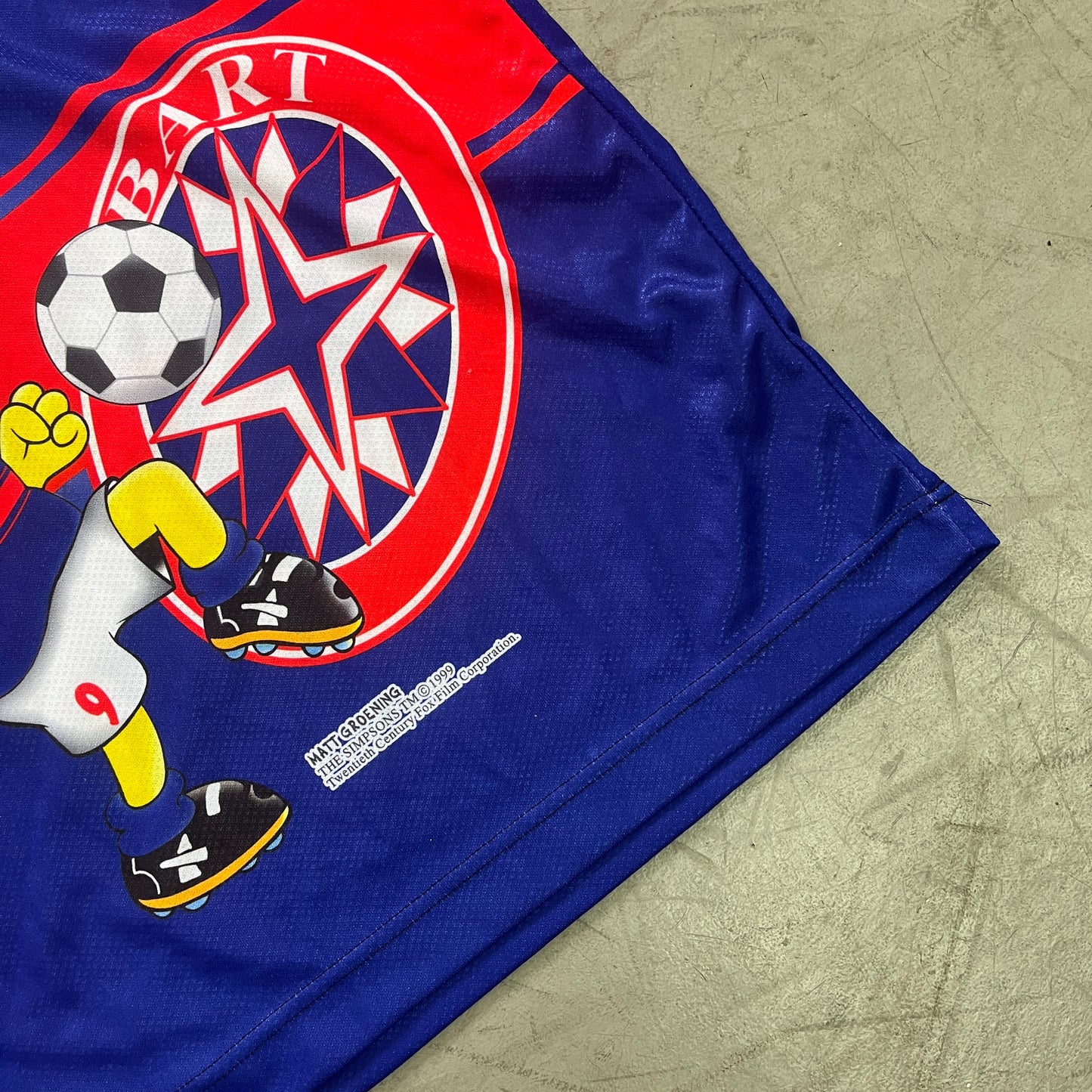 BART SIMPSON FOOTY JERSEY 99 [L]
