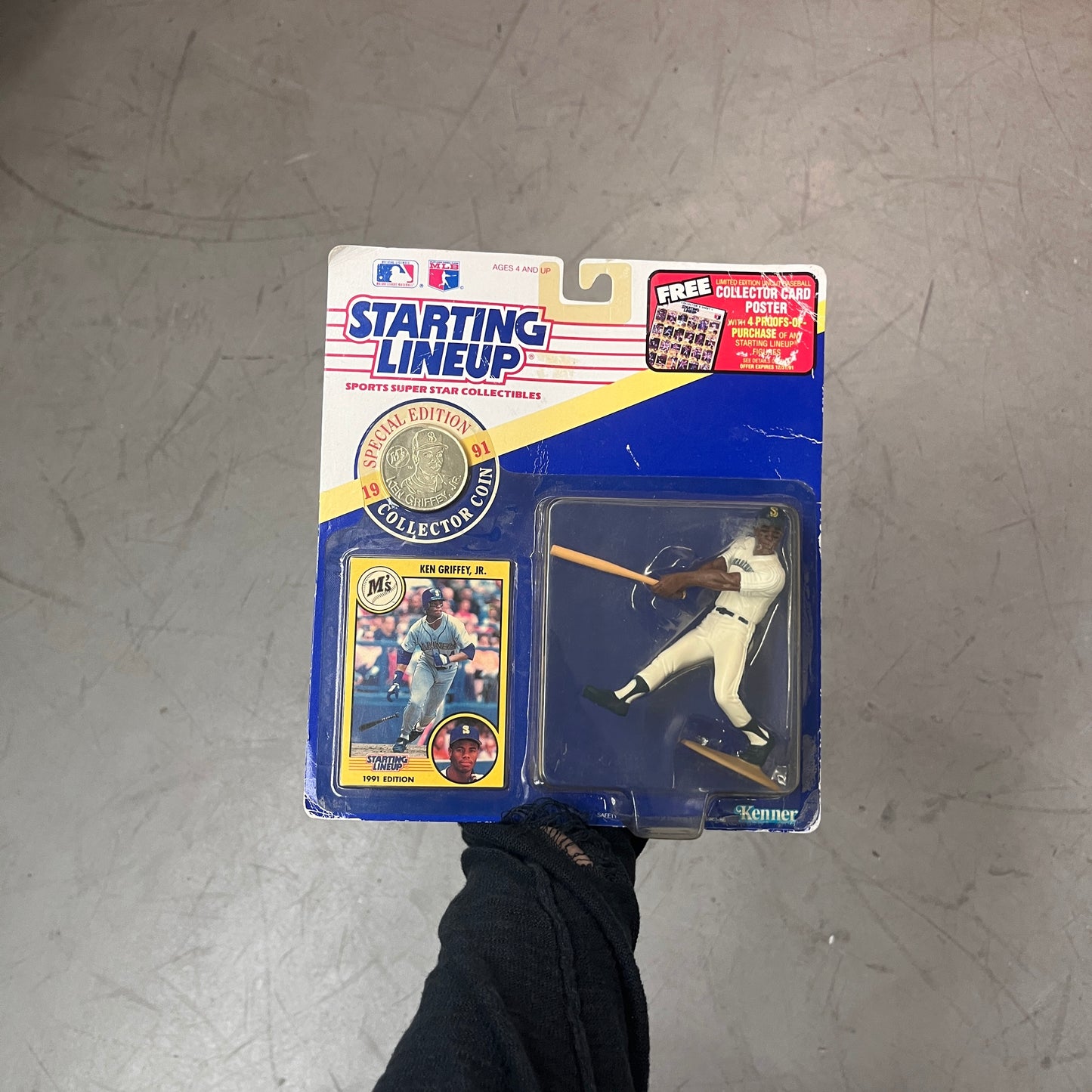 KEN GRIFFEY JR. STARTING LINE UP 1991