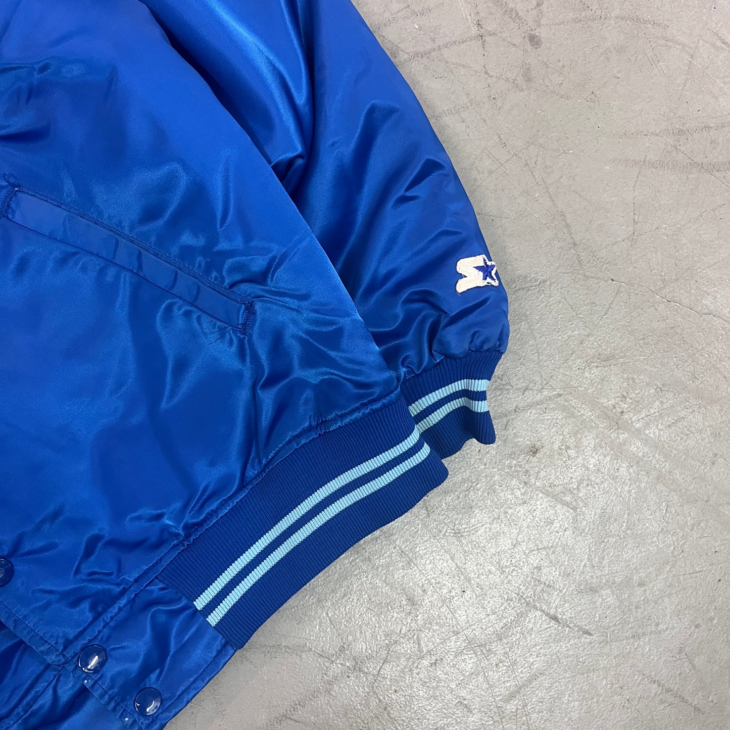 STARTER MLB BLUE JAYS SATIN JACKET 80s [L]