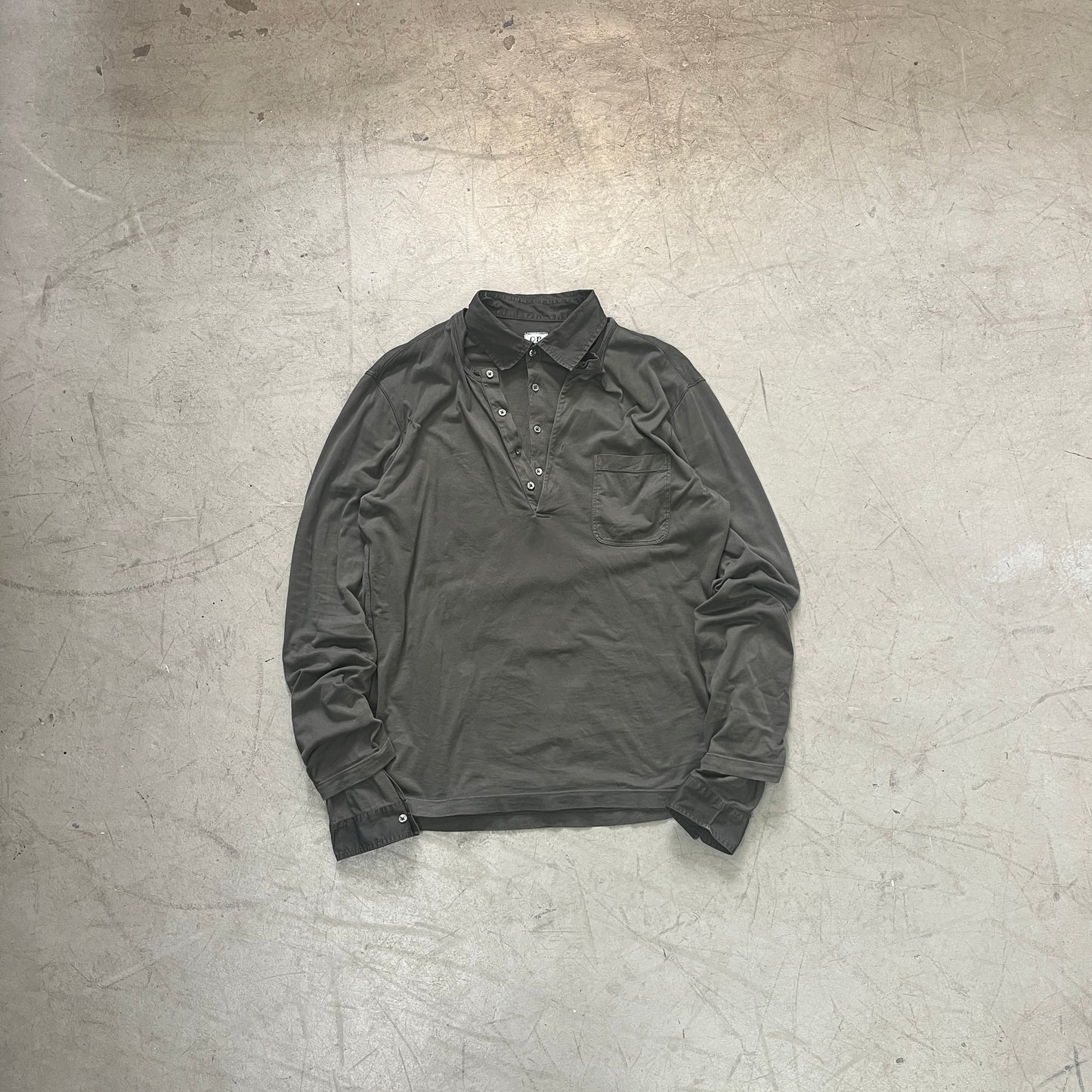 CP COMPANY A/W 2010 DOUBLE LAYER SHIRT [L]