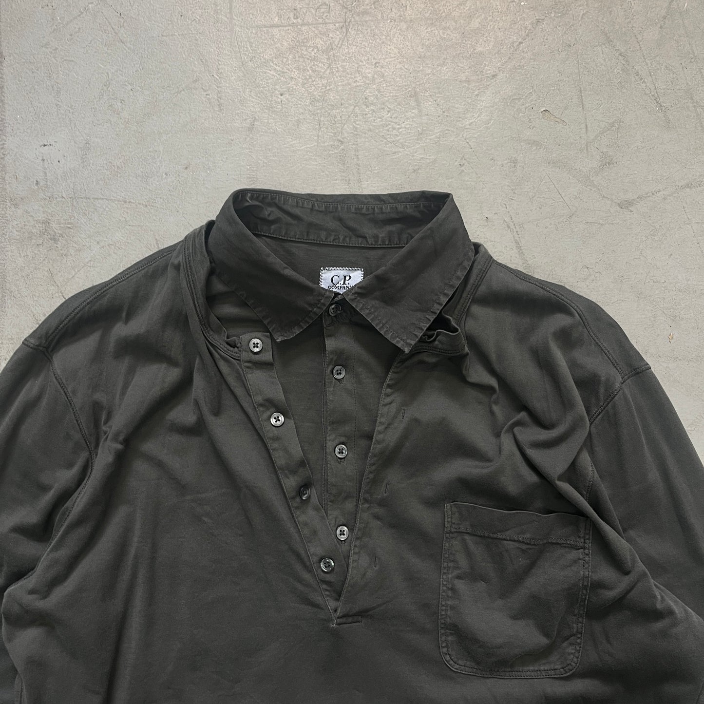 CP COMPANY A/W 2010 DOUBLE LAYER SHIRT [L]