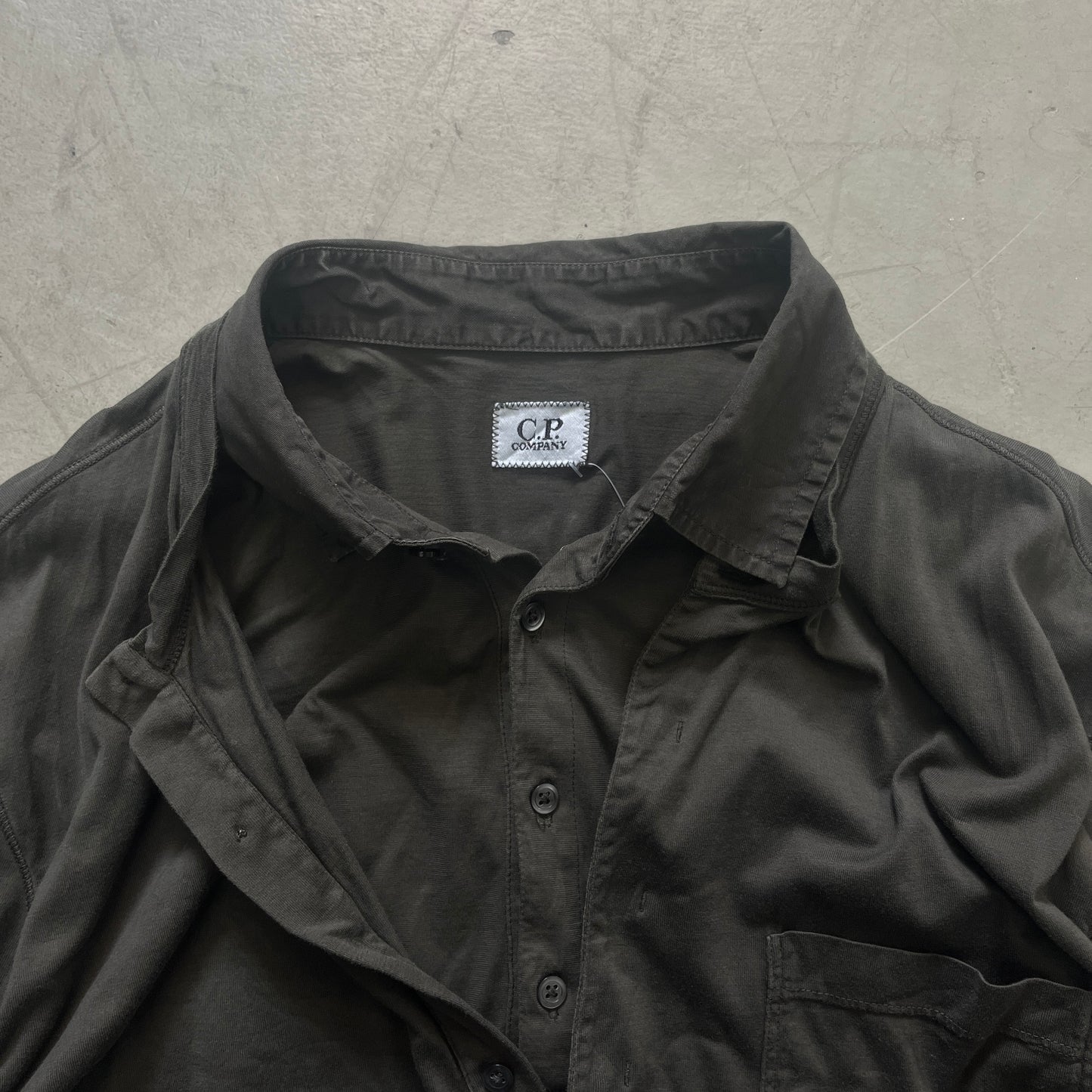 CP COMPANY A/W 2010 DOUBLE LAYER SHIRT [L]