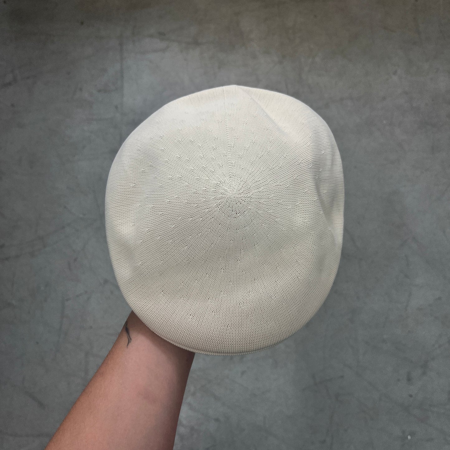 KANGOL FINE KNIT CAP BEIGE []