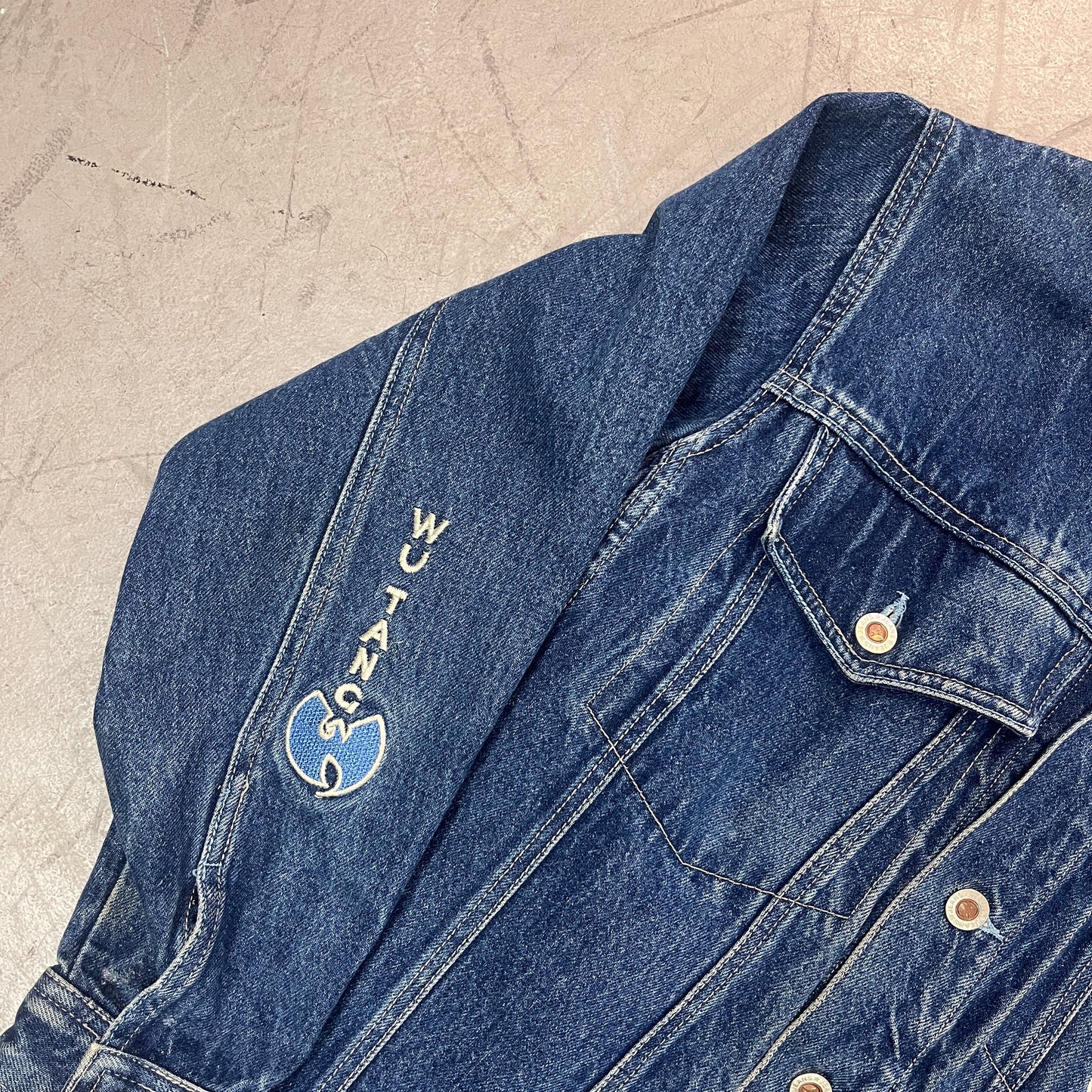 WUTANG DENIM JACKET 90s [M]