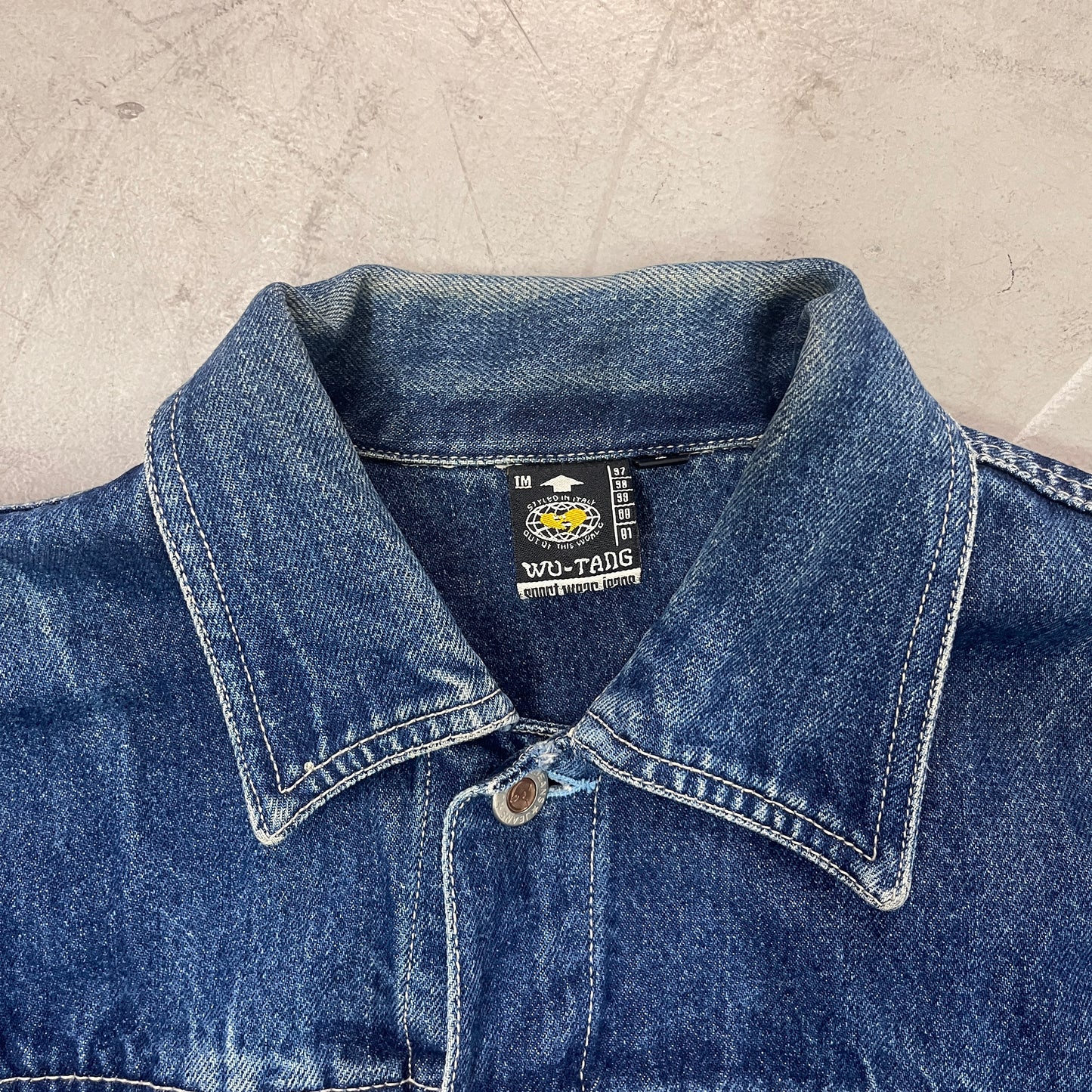 WUTANG DENIM JACKET 90s [M]