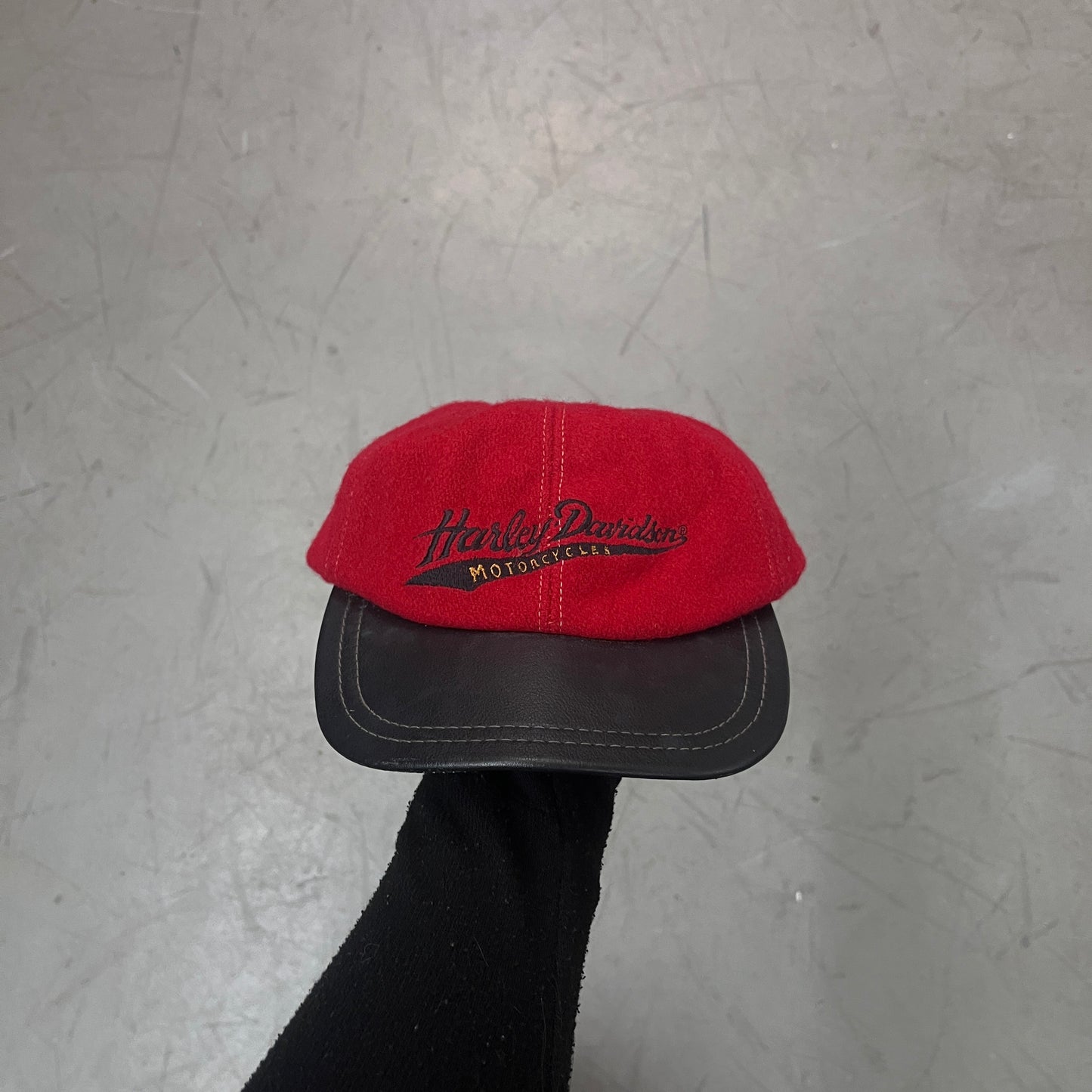 HARLEY DAVIDSON LEATHER / WOOL 90s