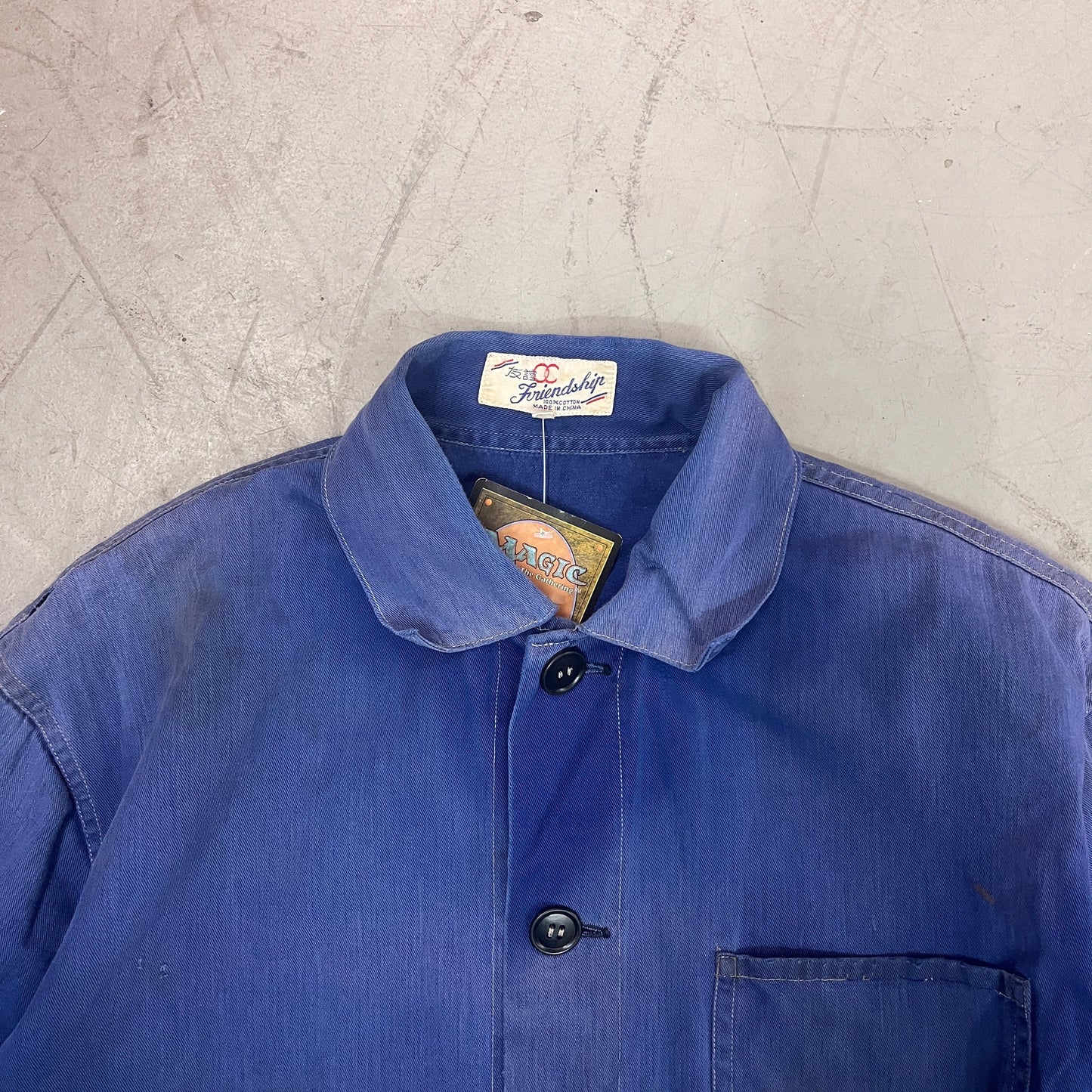 HERRINGBONE COTTON WORK SHIRT 023 [M]