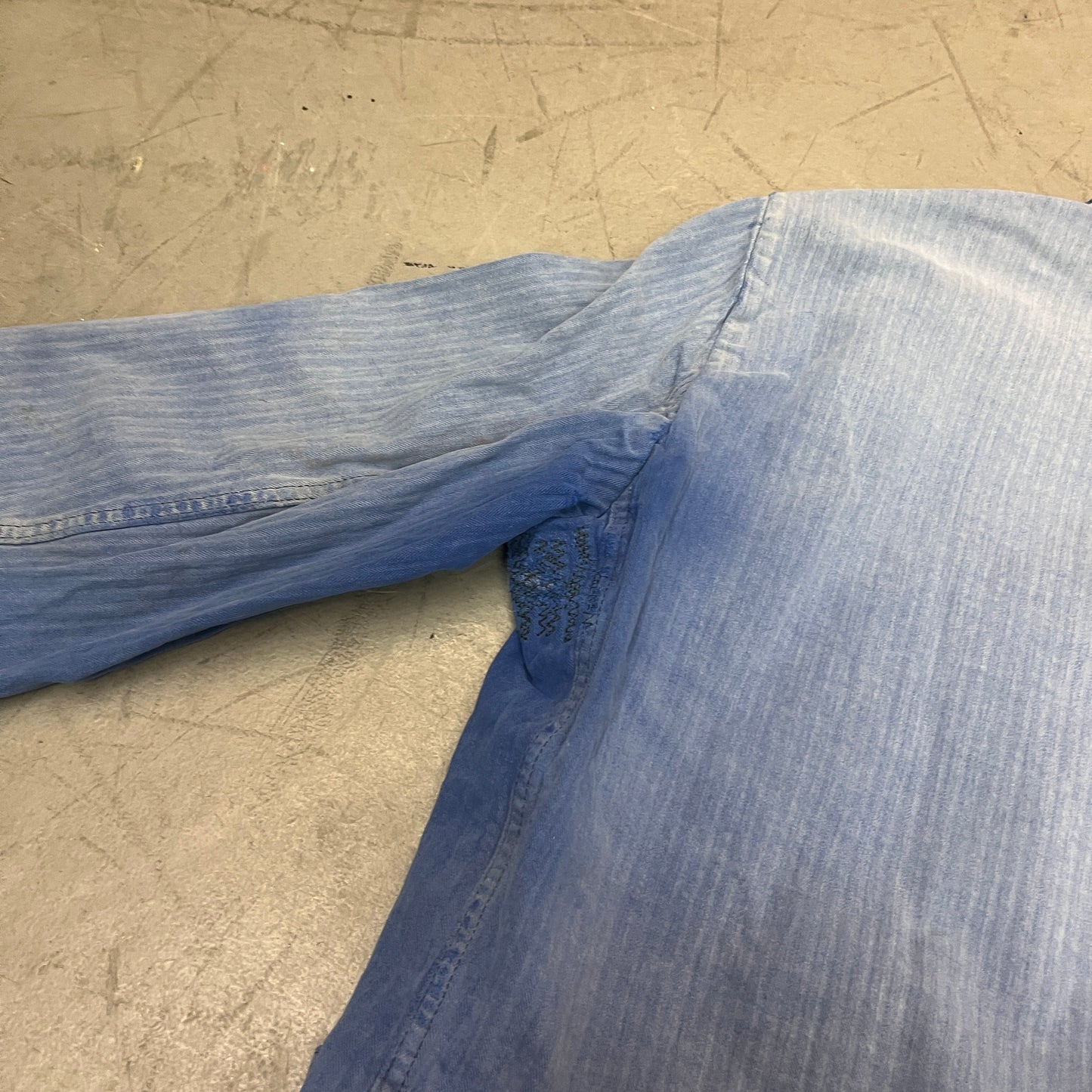 HERRINGBONE COTTON WORK SHIRT 024 [S/M]