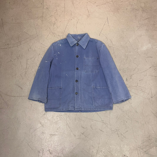 HERRINGBONE COTTON WORK SHIRT 025 [S/M]