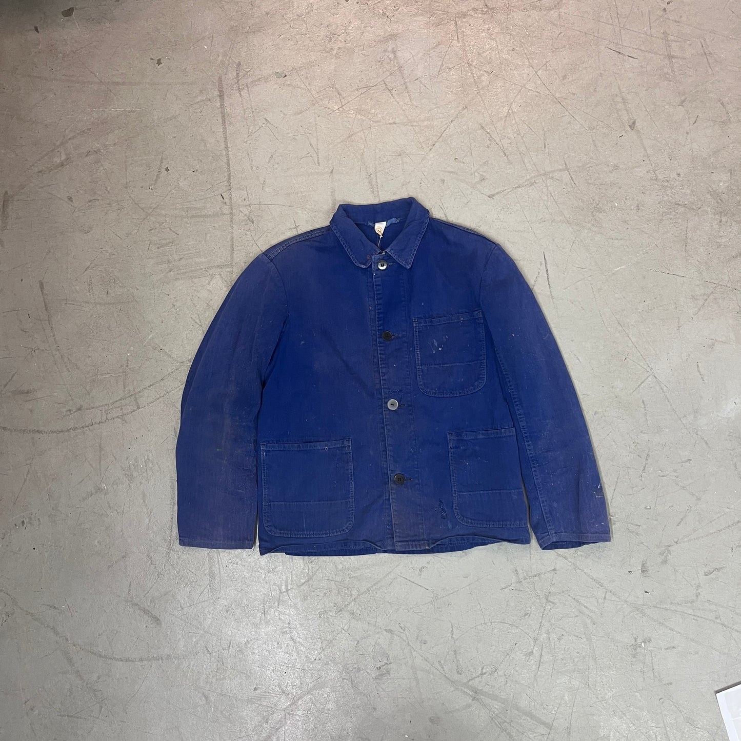 HERRINGBONE COTTON WORK SHIRT 026 [S]