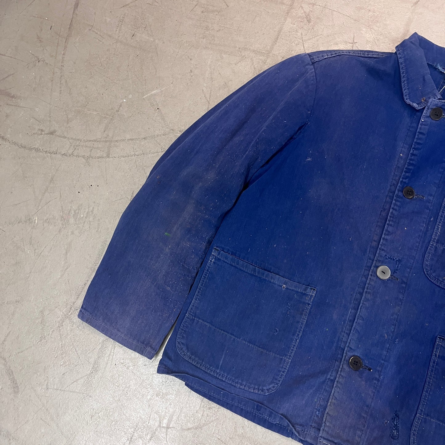 HERRINGBONE COTTON WORK SHIRT 026 [S]