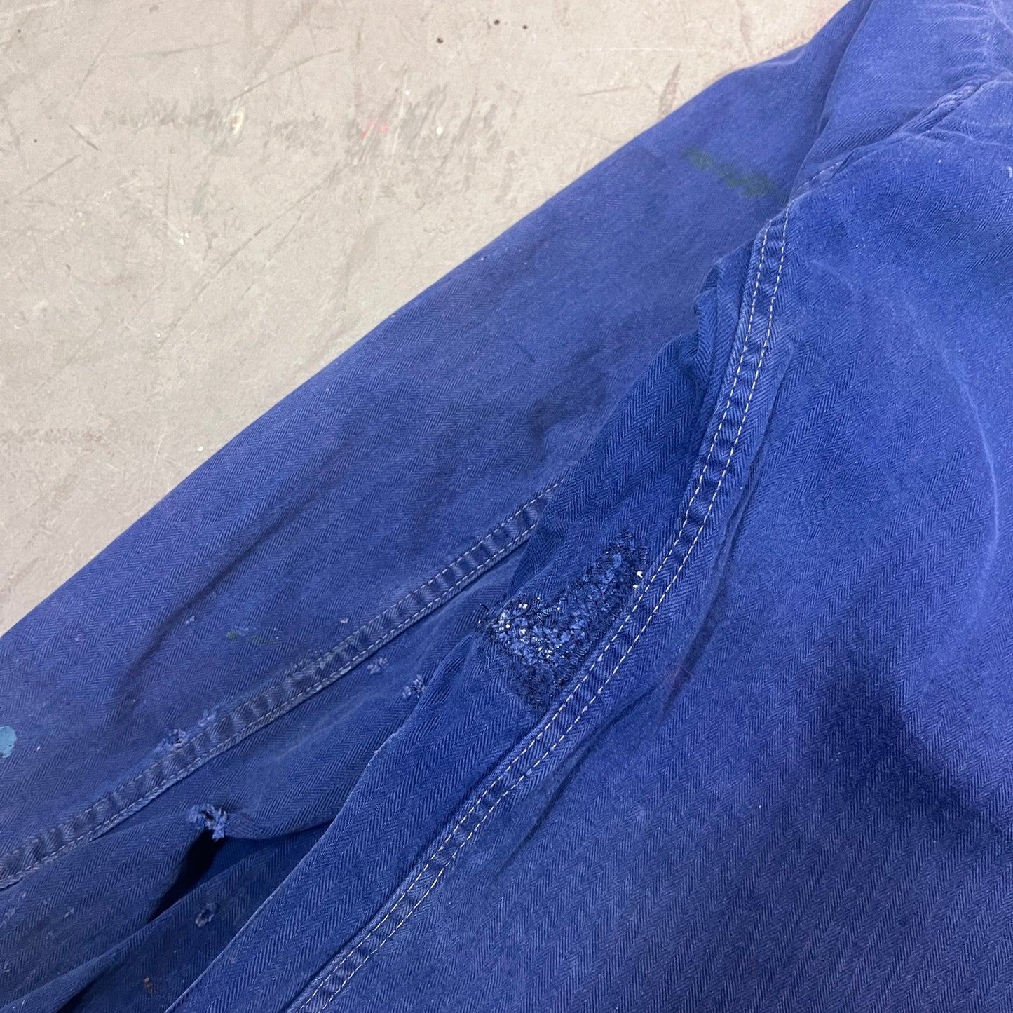 HERRINGBONE COTTON WORK SHIRT 026 [S]