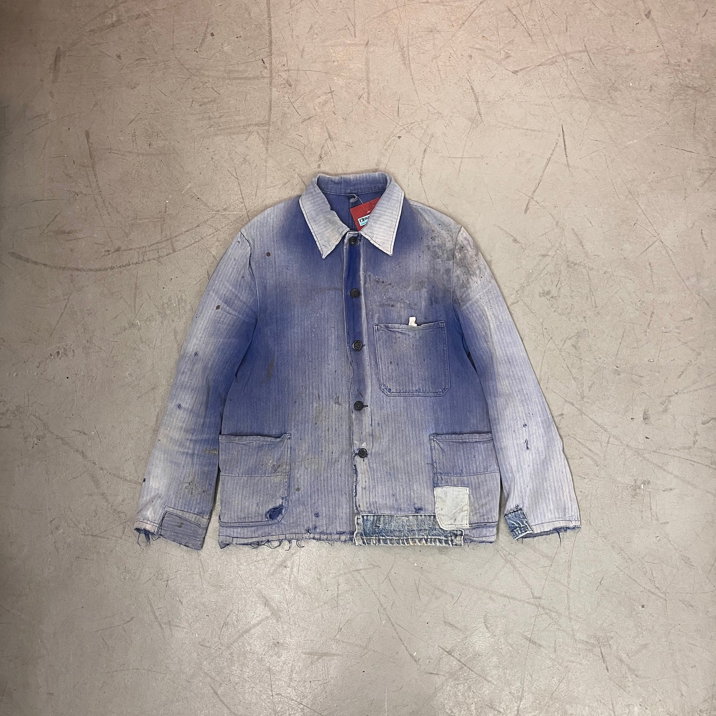 HERRINGBONE COTTON WORK SHIRT 027 [M]