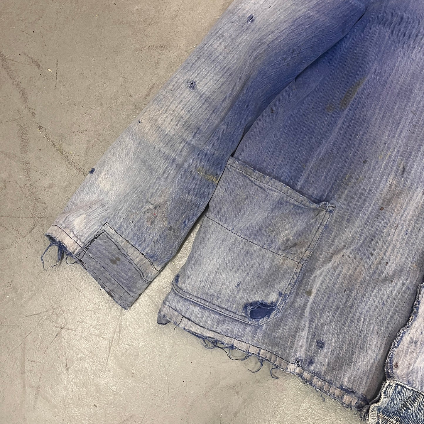 HERRINGBONE COTTON WORK SHIRT 027 [M]