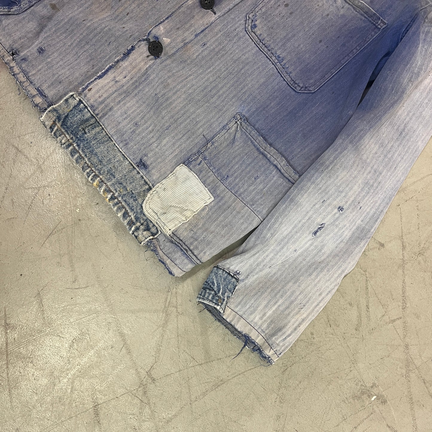 HERRINGBONE COTTON WORK SHIRT 027 [M]