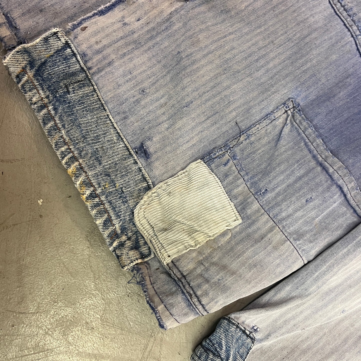 HERRINGBONE COTTON WORK SHIRT 027 [M]