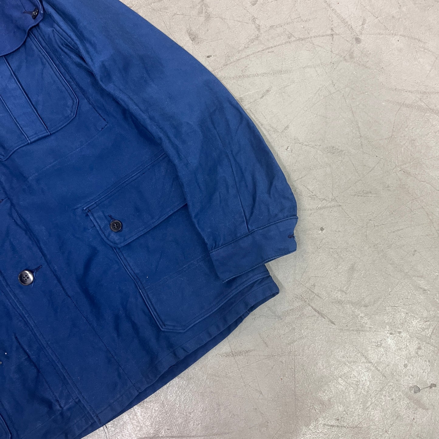 LOGGER COTTON BLUE WORK SHIRT 60s 028 [M]