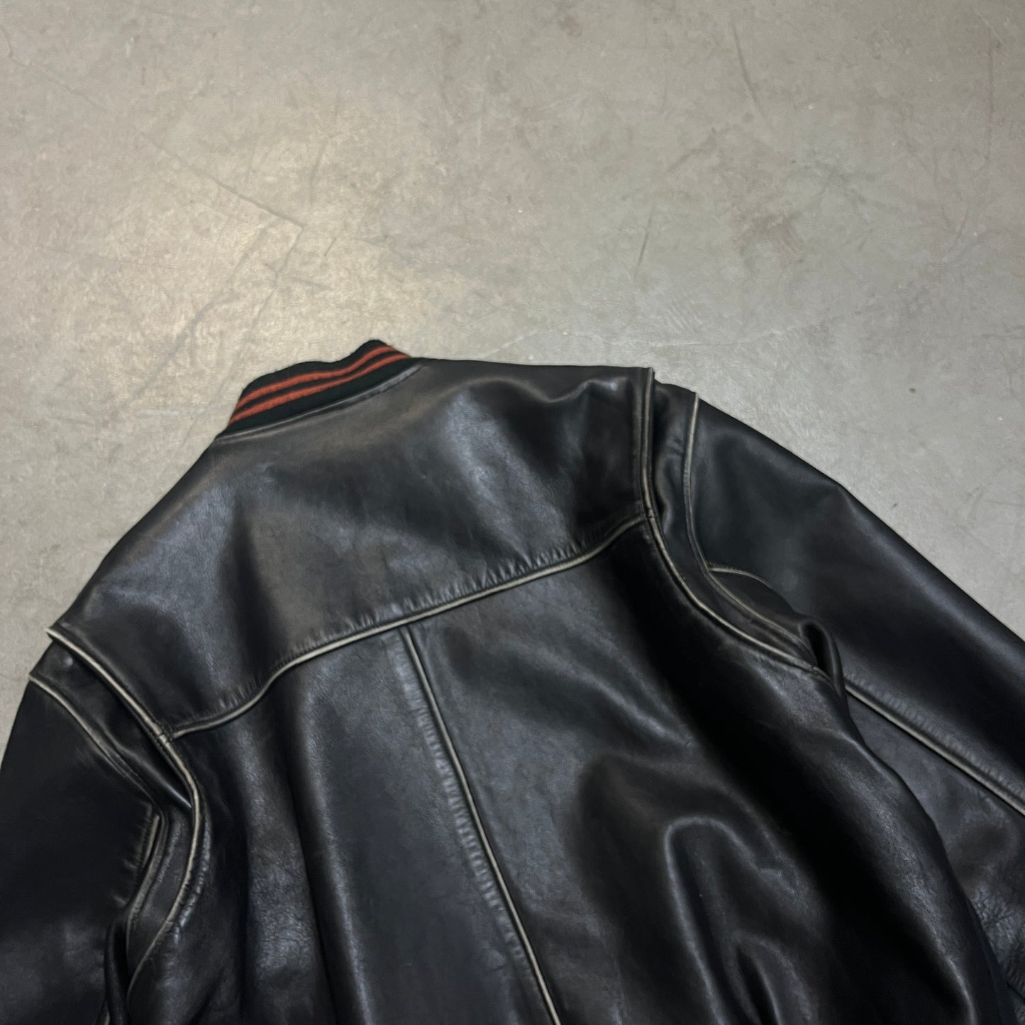 HARLEY DAVIDSON LEATHER JACKET [L]