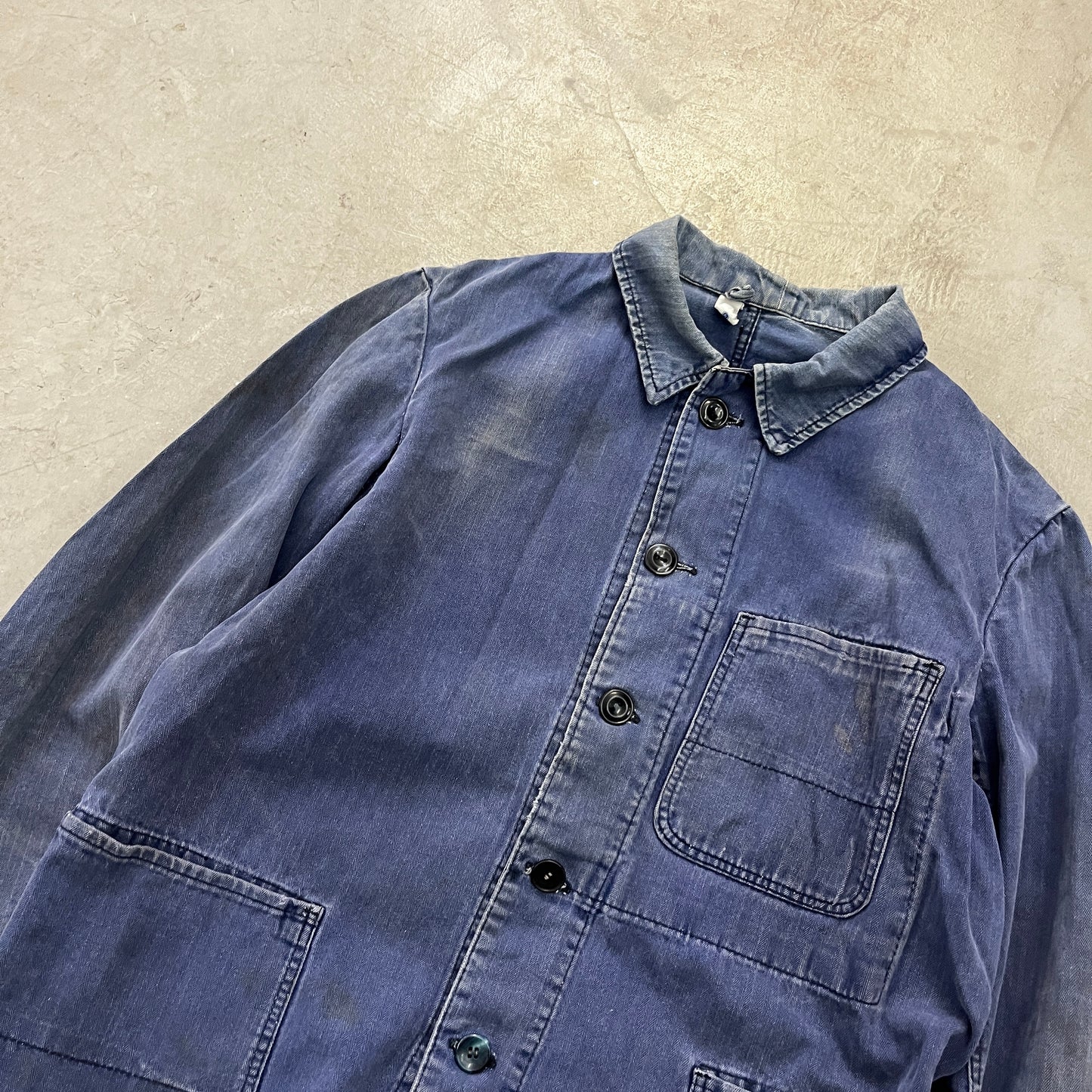 BLUE WORK SHIRT // 14 [S/M]