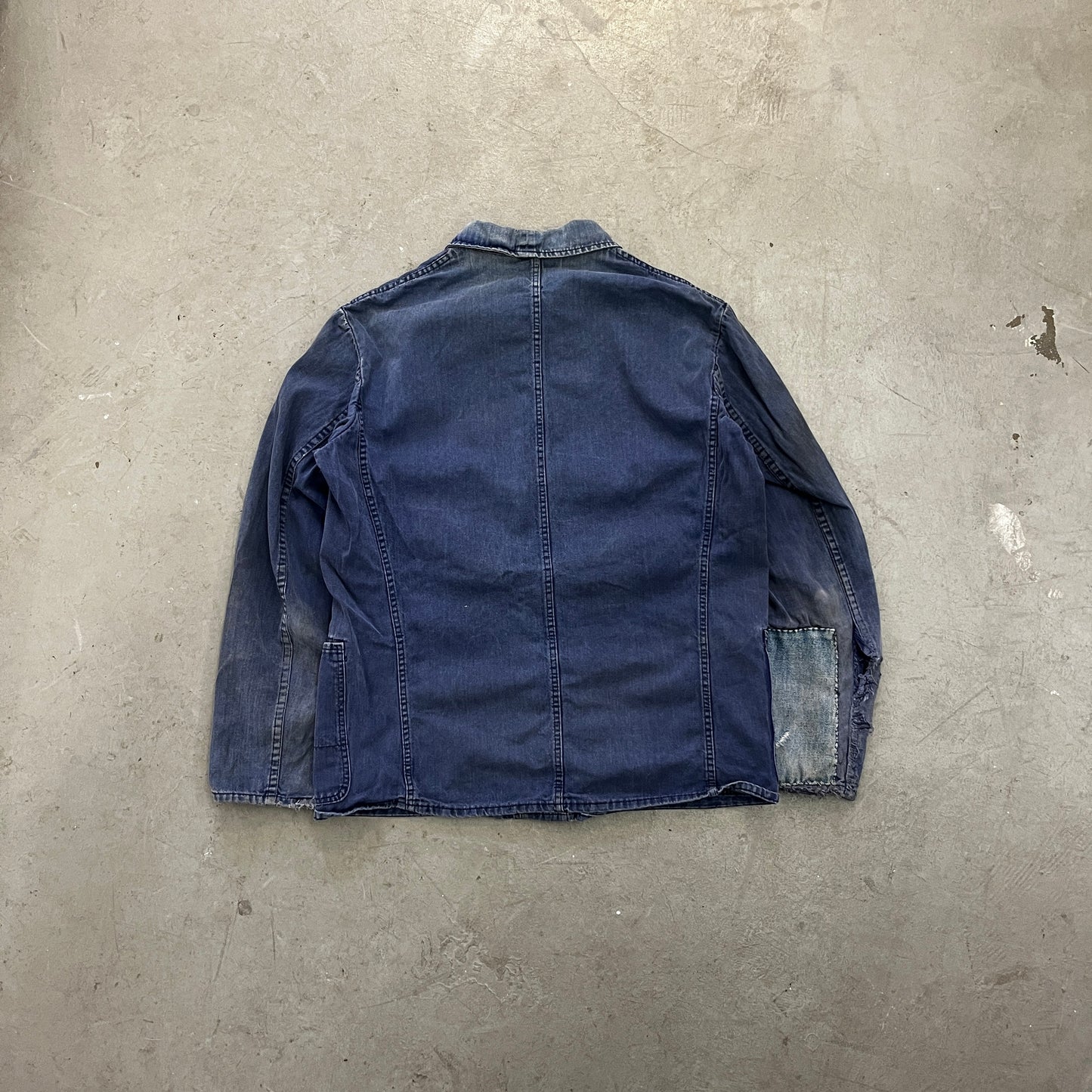 BLUE WORK SHIRT // 14 [S/M]