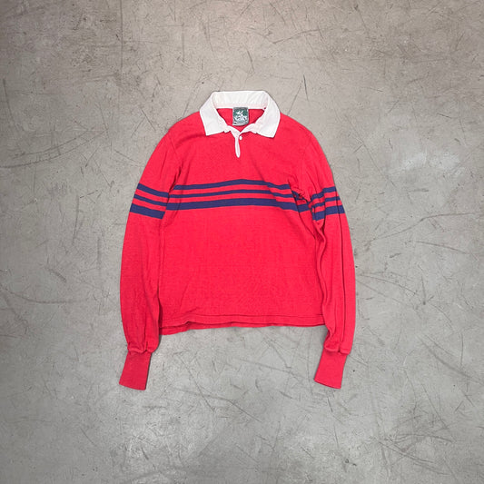 MCINTOSH & SEYMOUR FINE KNIT RED/BLU 90s [M/L]
