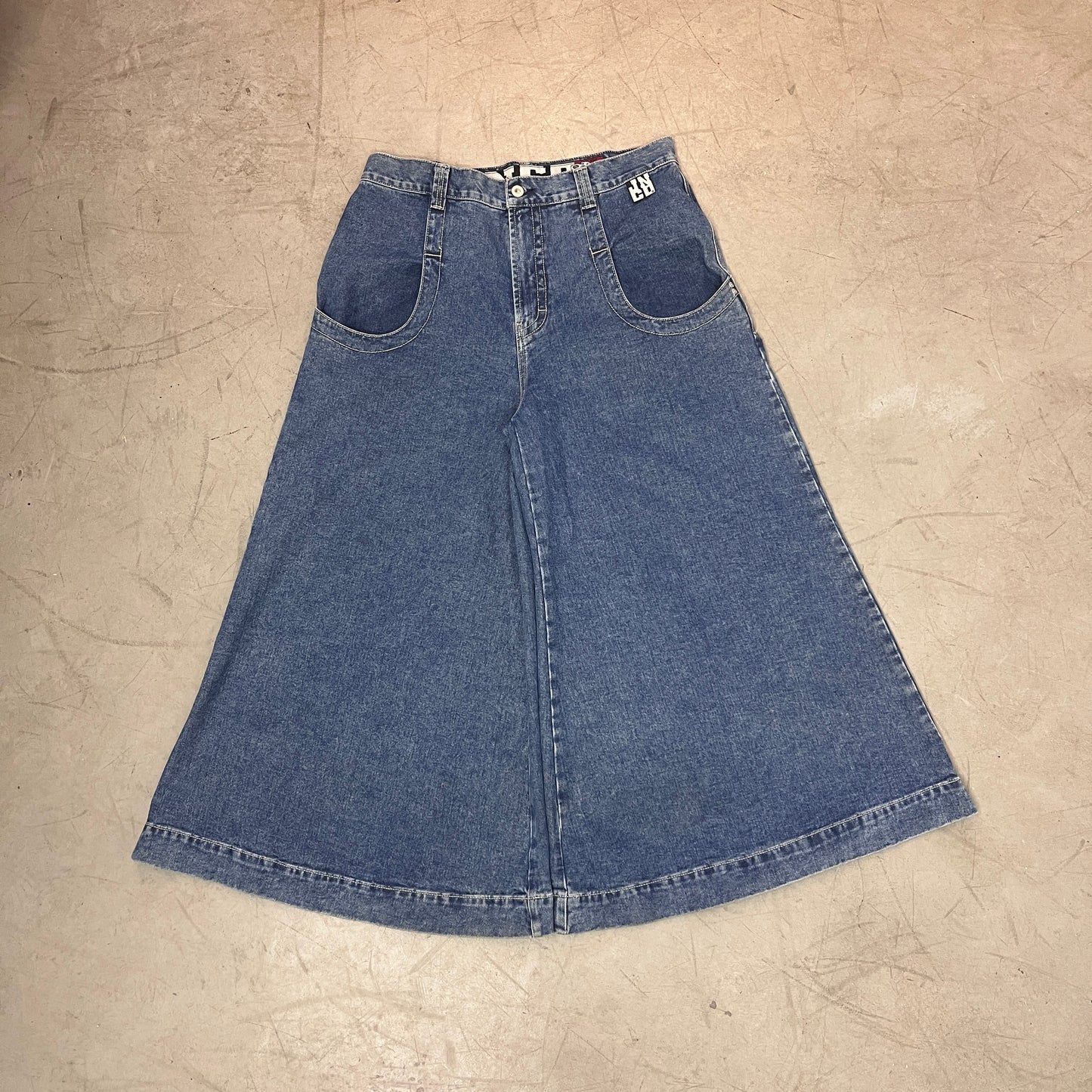 JNCO THUG DARK STONE DENIM PANTS 38W 30L